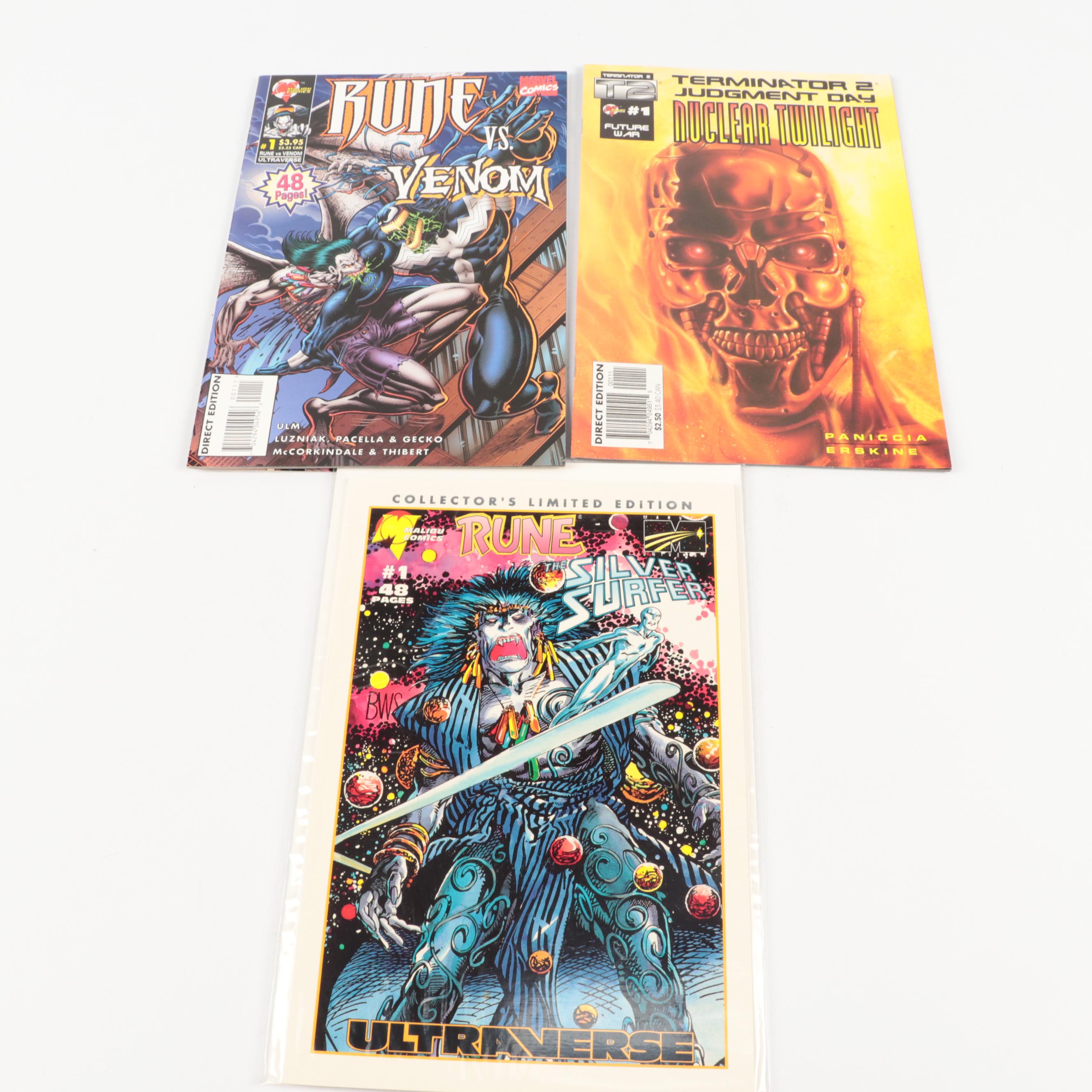 Modern Age "Rune Vs. Venom", "Terminator 2: Judgement Day" and More Comic Books