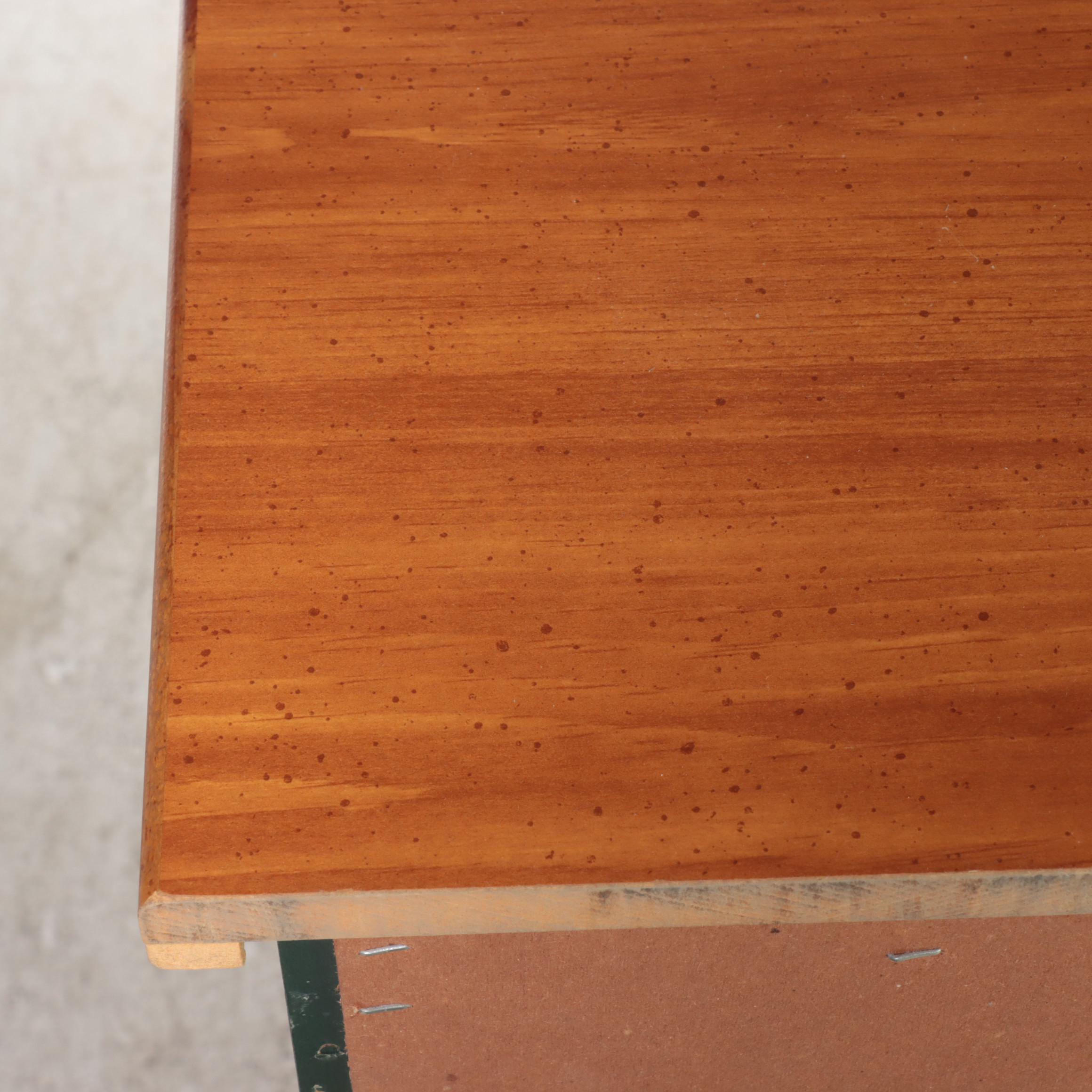 Standard Furniture "Sheraton Hill" Green-Painted Chest with Doors