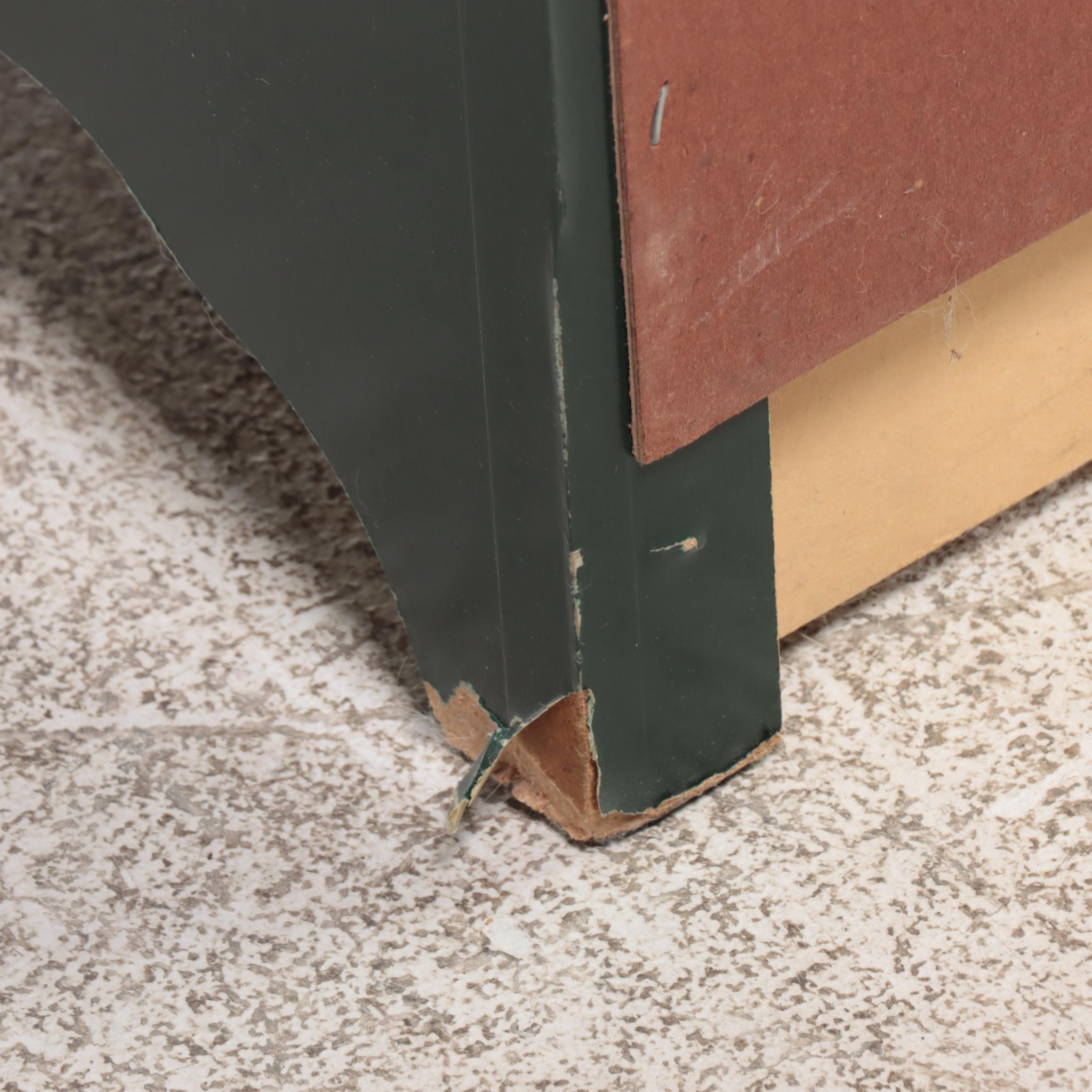 Standard Furniture "Sheraton Hill" Green-Painted Chest with Doors