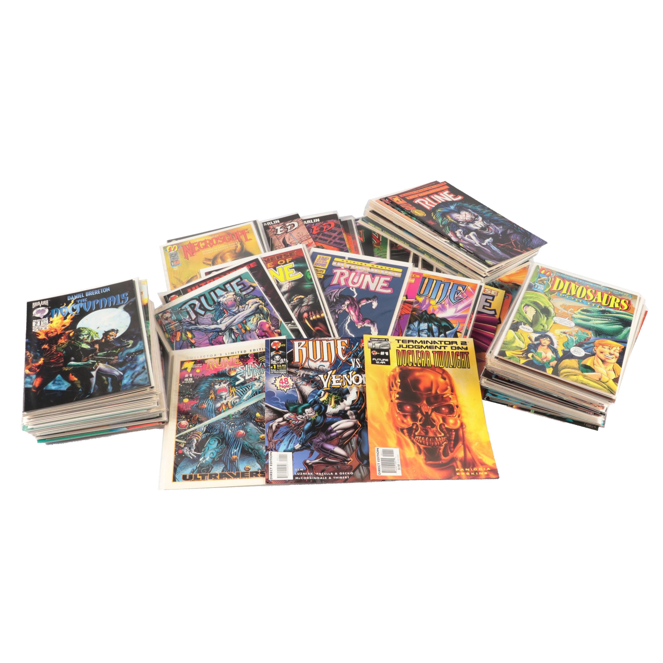 Modern Age "Rune Vs. Venom", "Terminator 2: Judgement Day" and More Comic Books