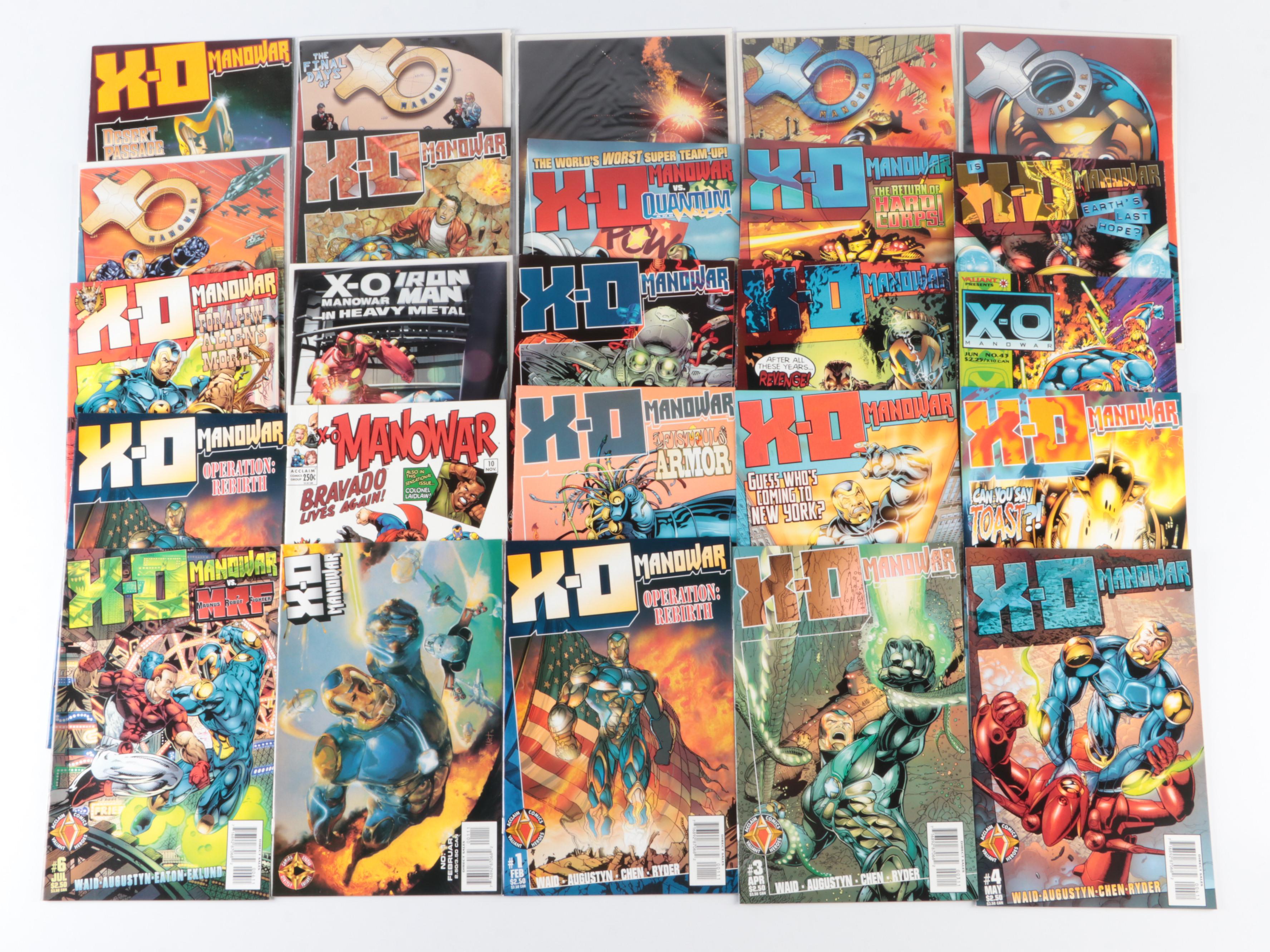 Modern Age "X-O Manowar", "Shadow Man", "Turok" and More Comic Books