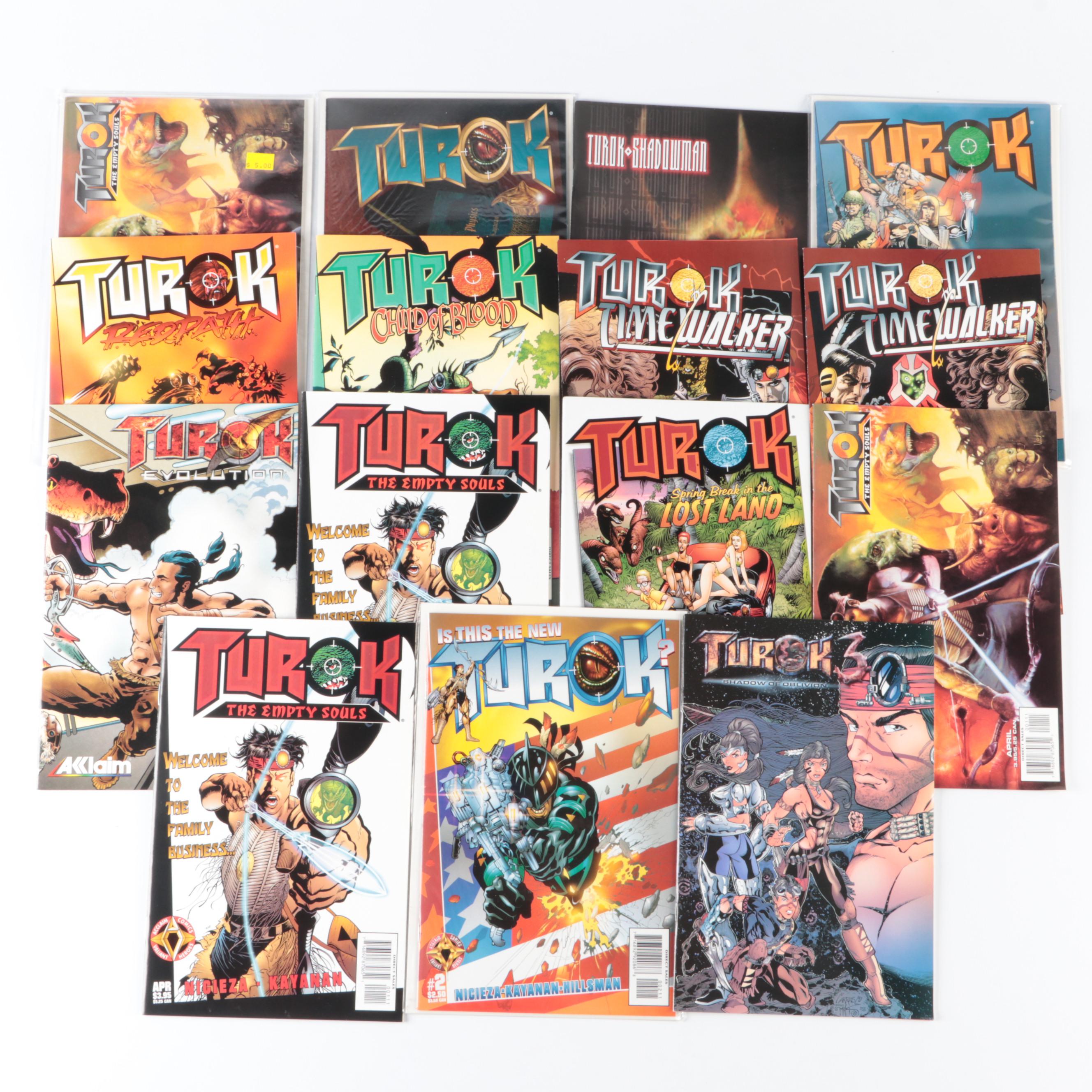 Modern Age "X-O Manowar", "Shadow Man", "Turok" and More Comic Books