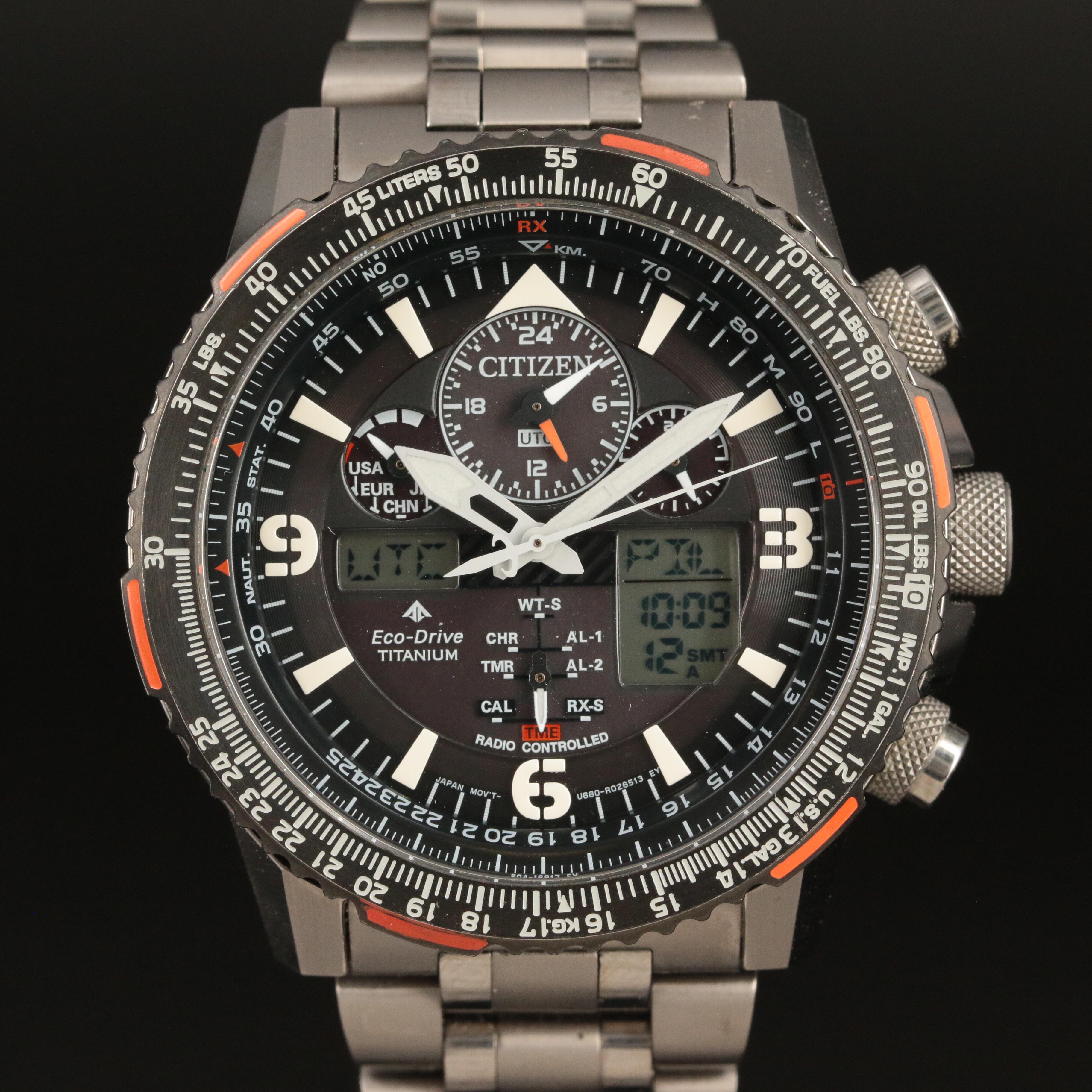 Citizen Promaster Air Skyhawk Multi-Function Titanium Watch