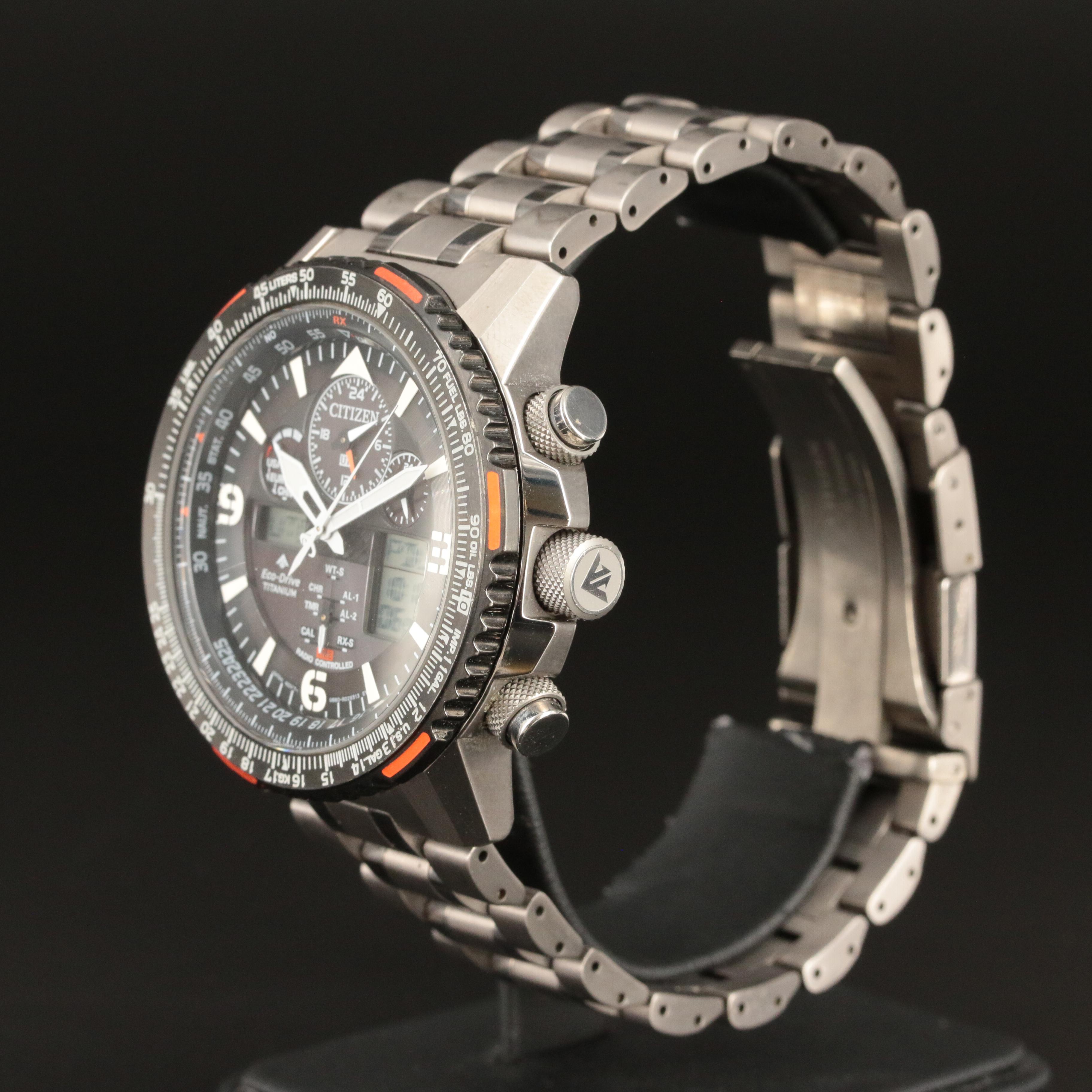 Citizen Promaster Air Skyhawk Multi-Function Titanium Watch