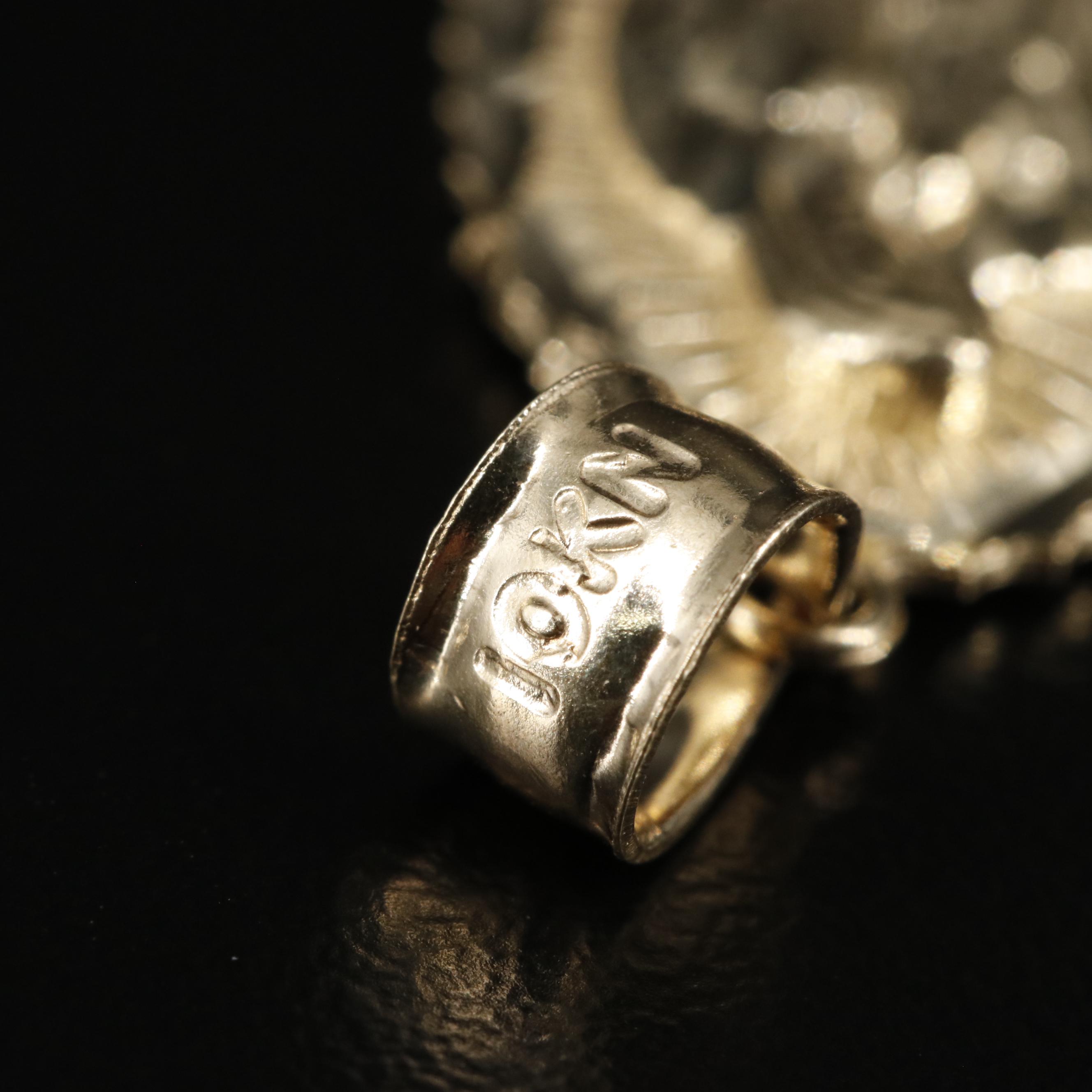 10K Mother Mary Pendant