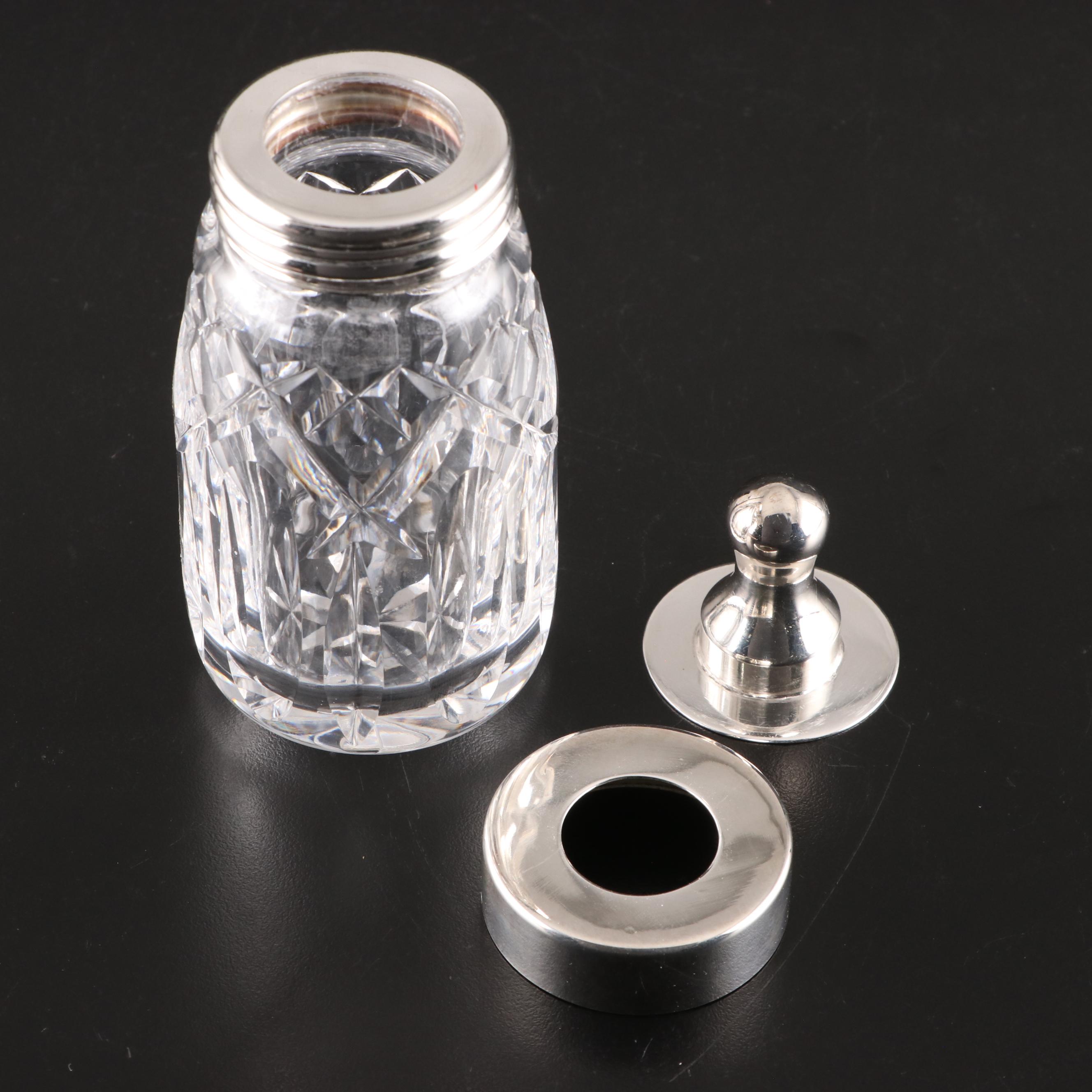 Waterford Crystal Baby Bottle, Late 20th Century