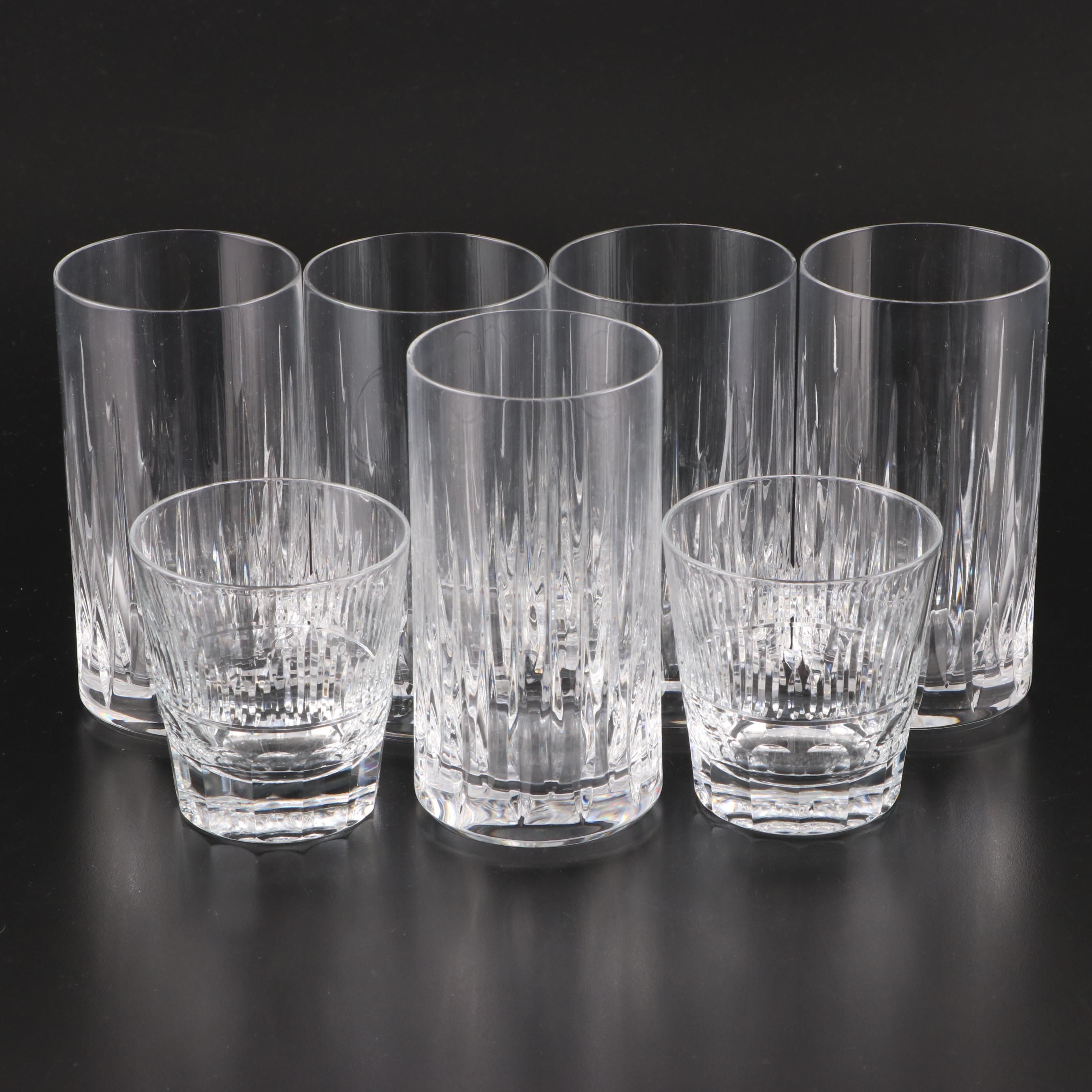 Rogaška Crystal "Soho" Highball and Other Rocks Glasses EBTH