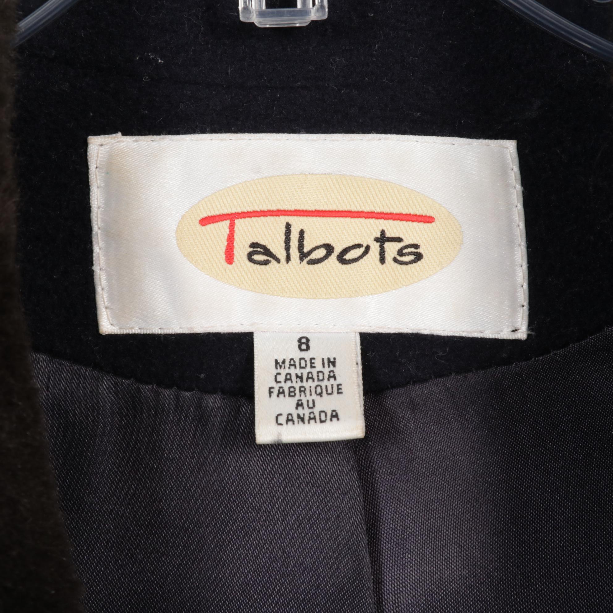 Talbots Wool Coats, Shearling Coat, with Other Coat