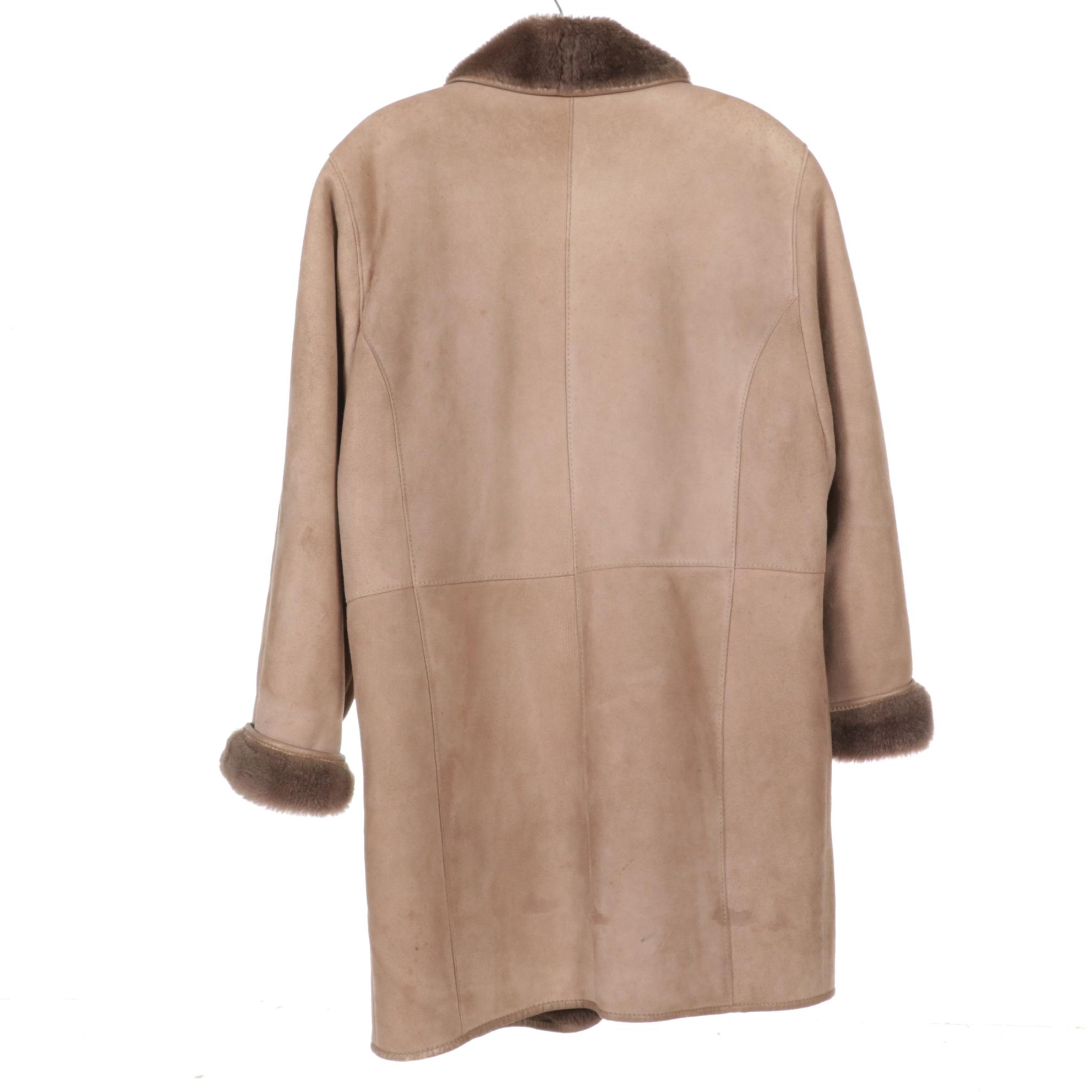 Talbots Wool Coats, Shearling Coat, with Other Coat