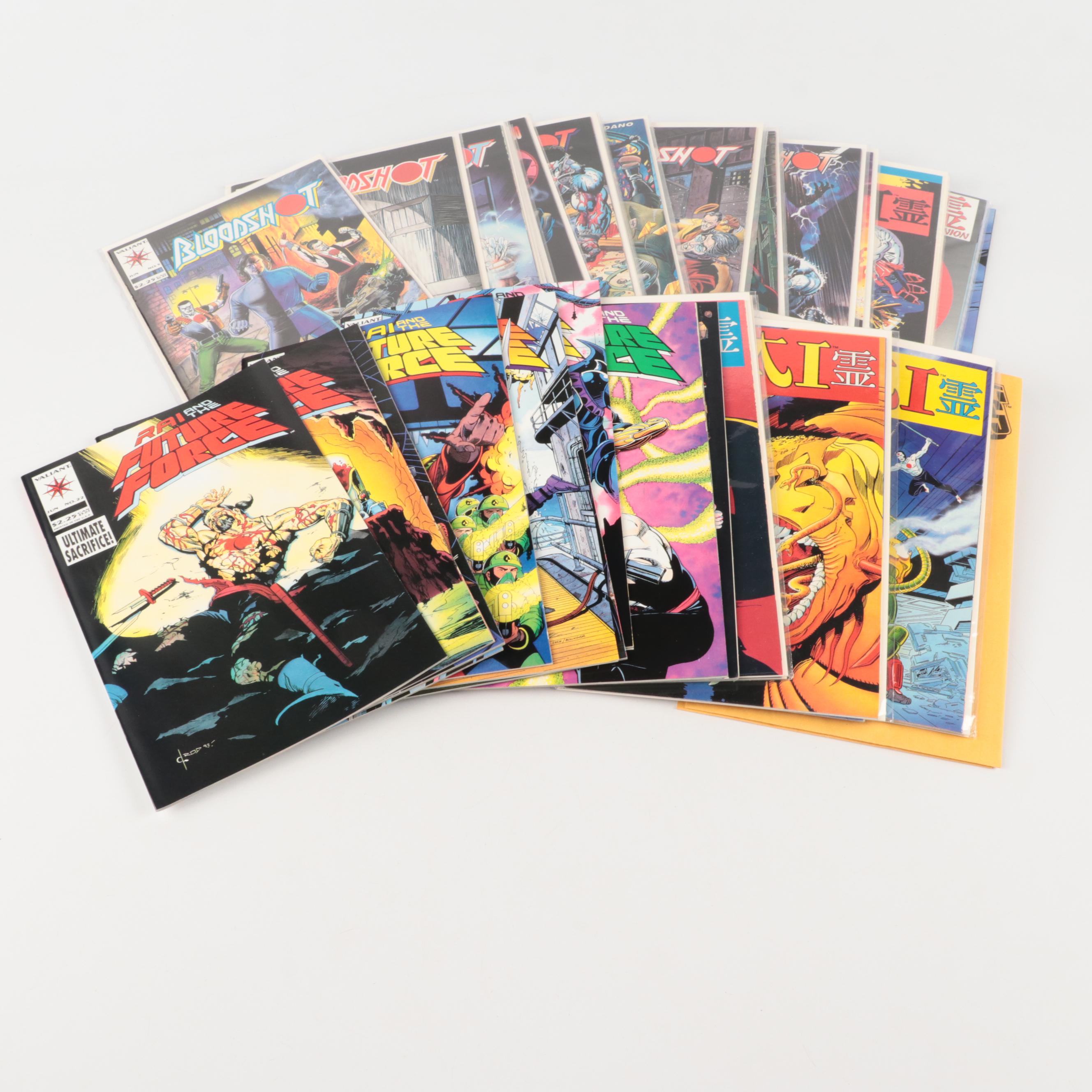 Modern Age "Bloodshot", "RAI", "Future Force" and More Comic Books
