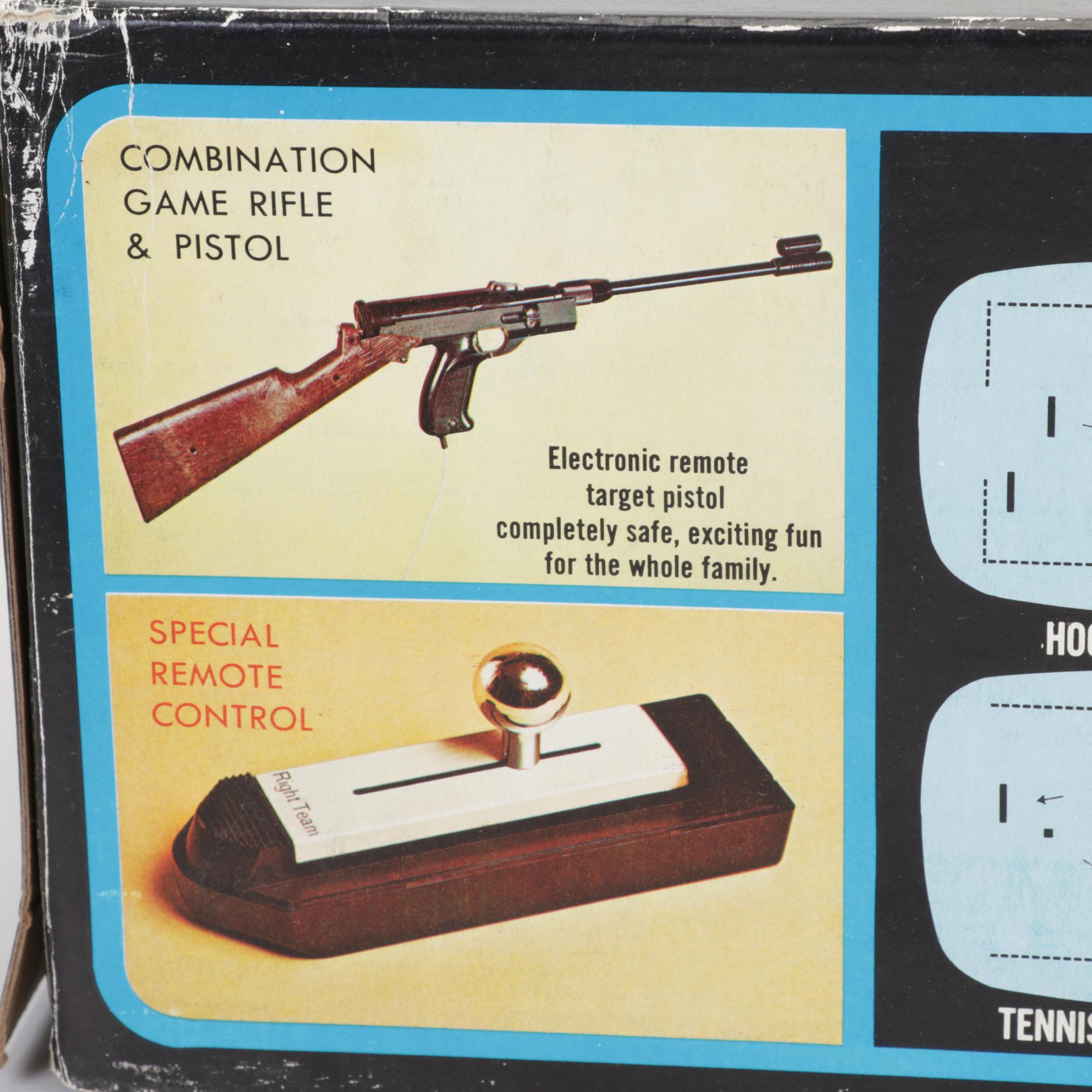 Unisonic Tournament 2000 Early TV Gaming, GE Picturesound Player, Discs and More