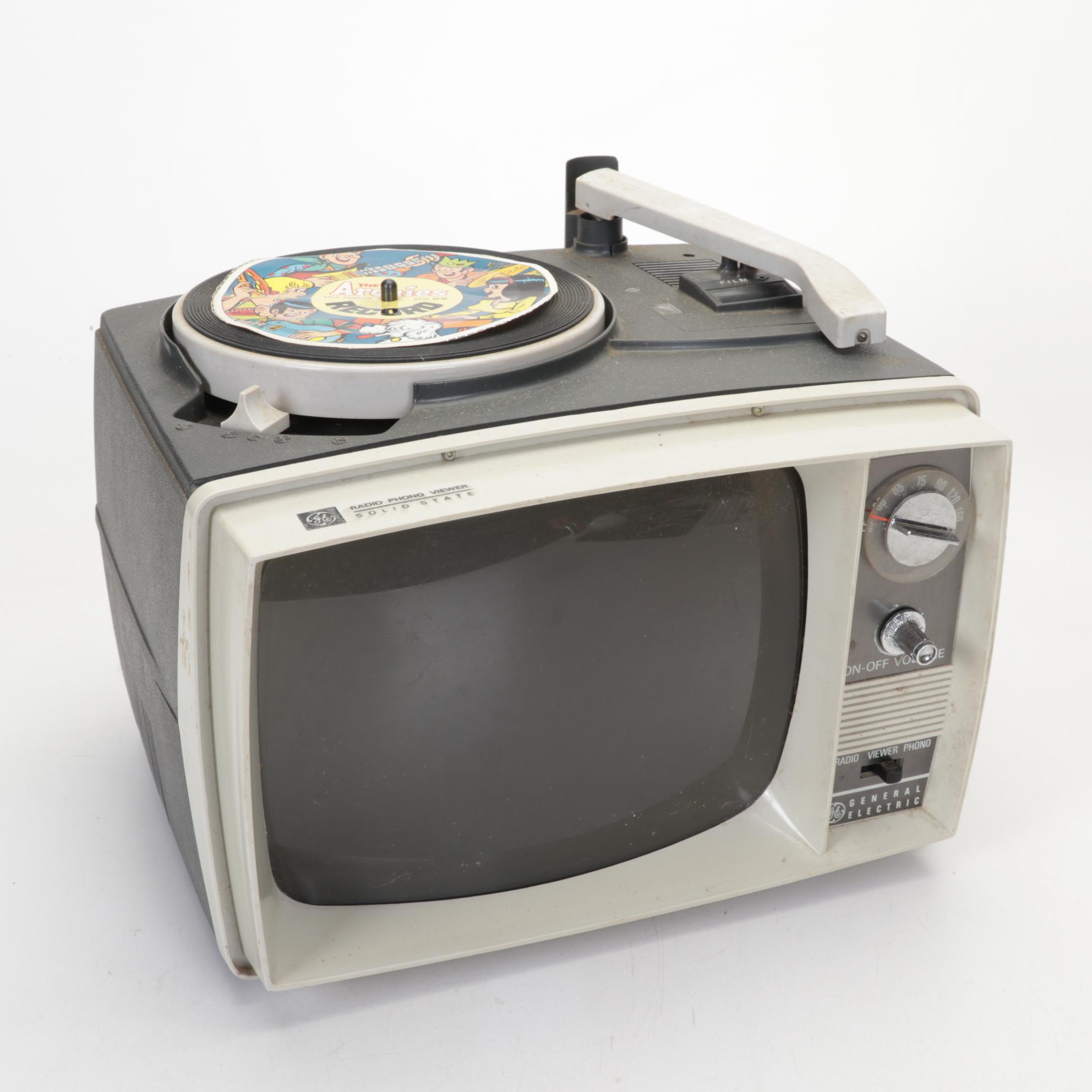 Unisonic Tournament 2000 Early TV Gaming, GE Picturesound Player, Discs and More