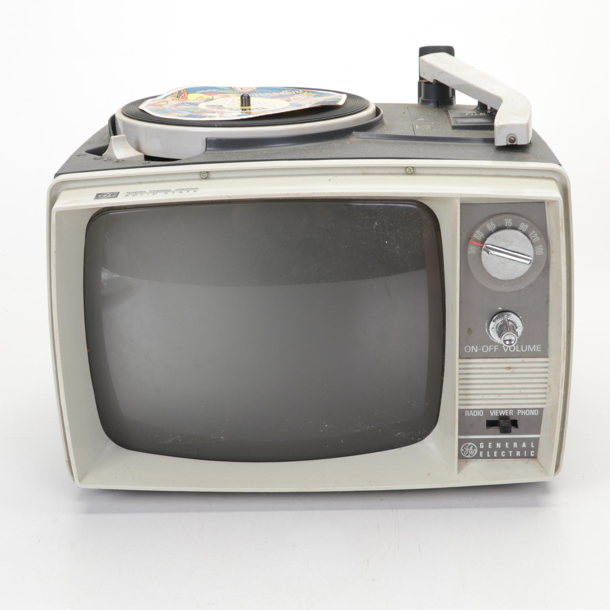 Unisonic Tournament 2000 Early TV Gaming, GE Picturesound Player, Discs and More