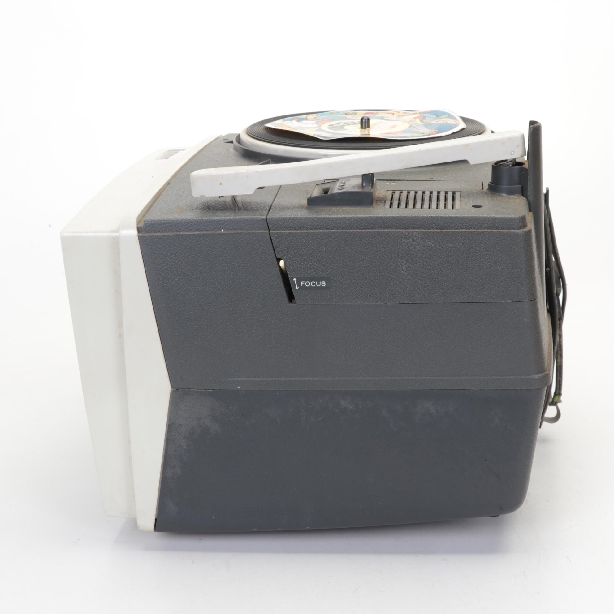 Unisonic Tournament 2000 Early TV Gaming, GE Picturesound Player, Discs and More