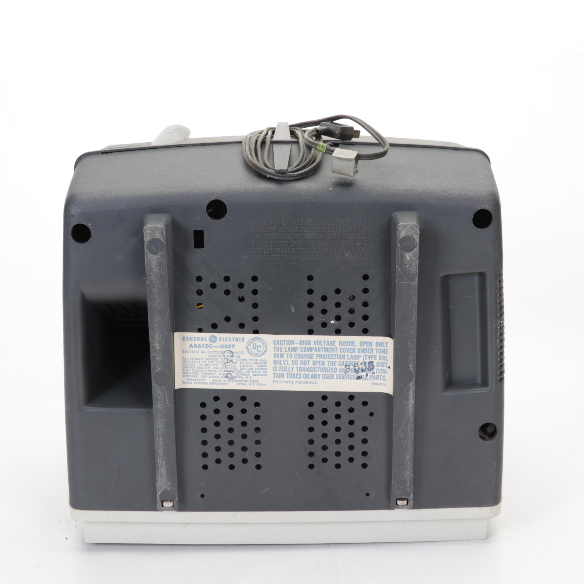 Unisonic Tournament 2000 Early TV Gaming, GE Picturesound Player, Discs and More