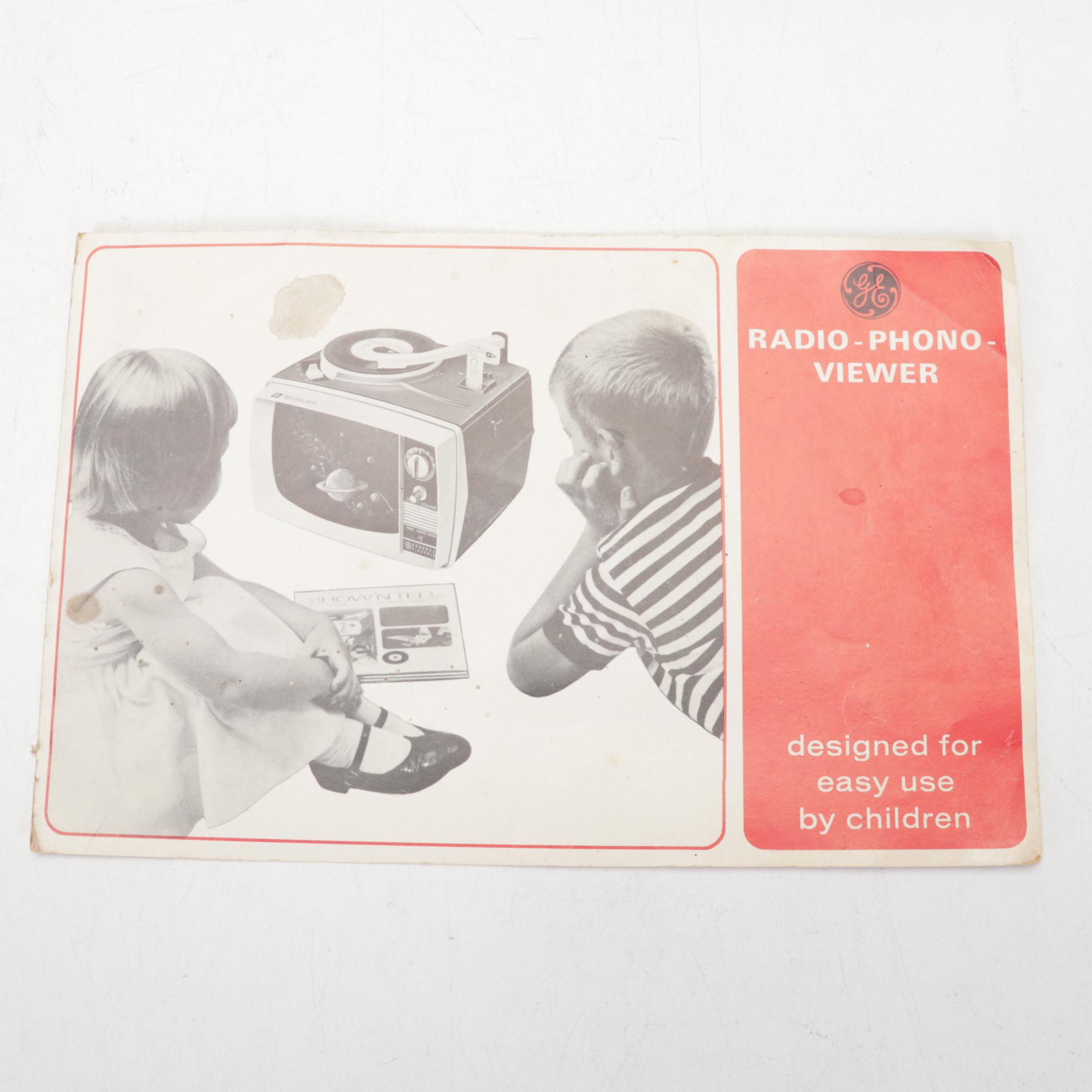 Unisonic Tournament 2000 Early TV Gaming, GE Picturesound Player, Discs and More