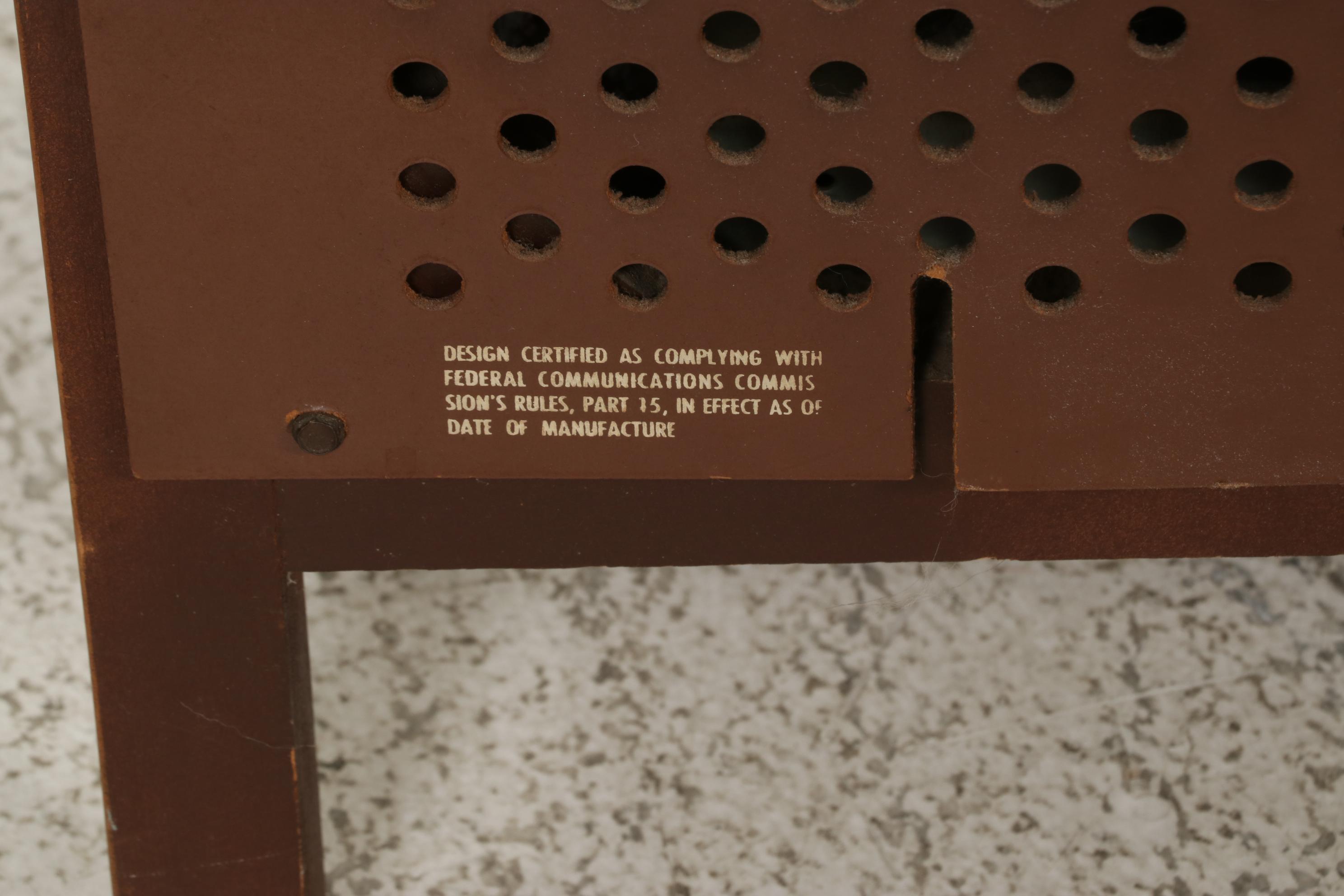 Magnavox Stereophonic Combination Turntable Cabinet With Speaker Cabinet