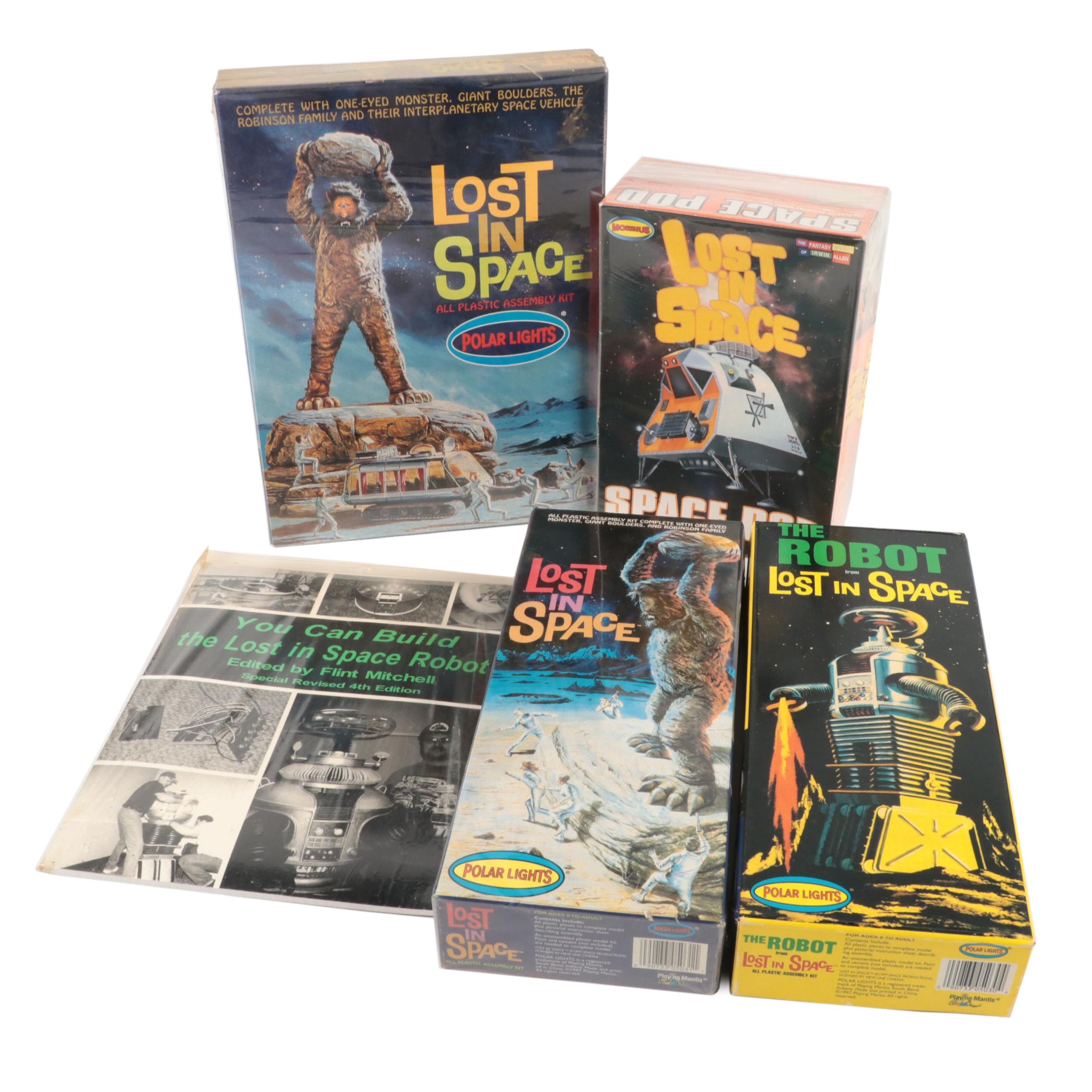Lost in Space "The Robot", "Space Pod" and More Assembly Kits, 1990s–2000s