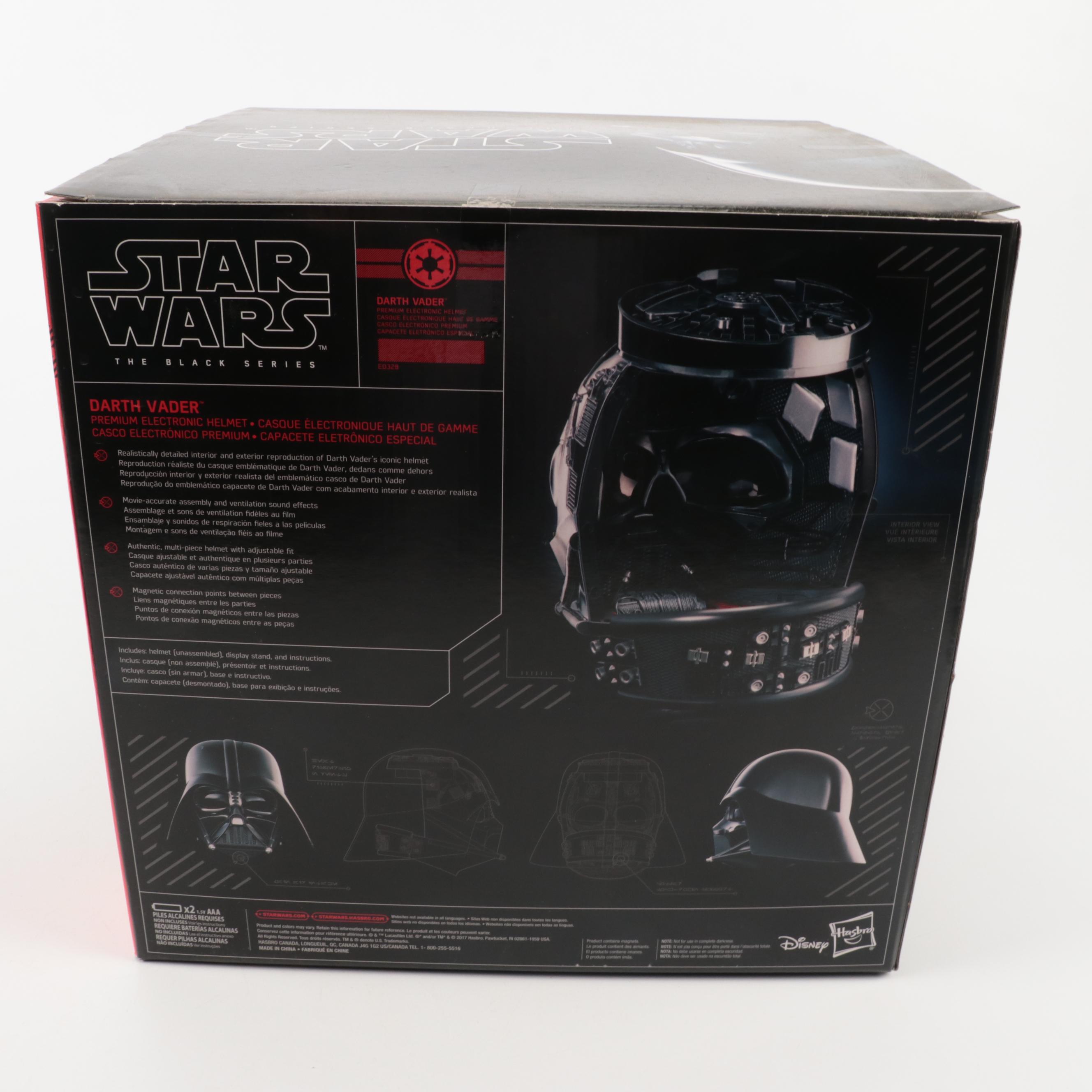 Hasbro Star Wars Darth Vader Electronic Helmet and Action Figures