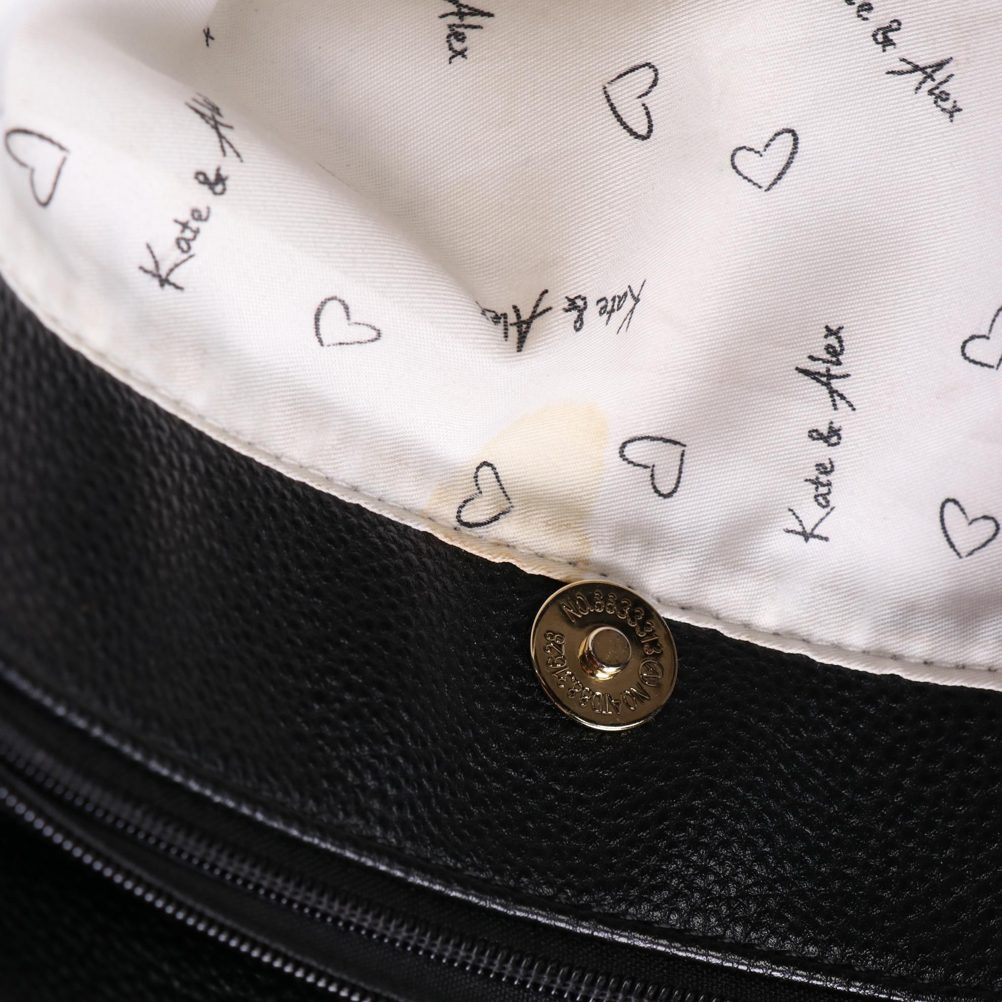 Kate & Alex Shoulder Bags in Pebble Grain Polyurethane