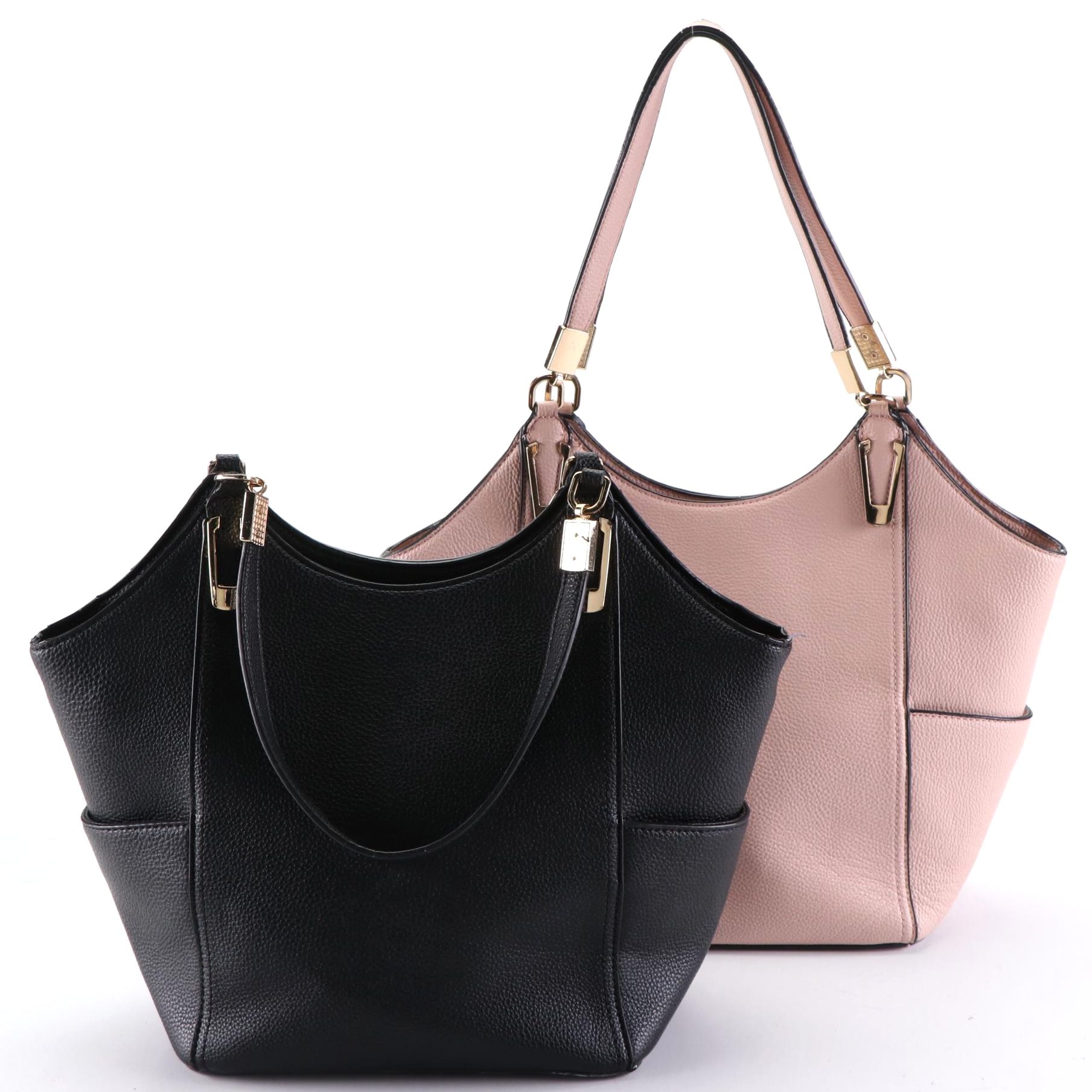 Kate & Alex Shoulder Bags in Pebble Grain Polyurethane
