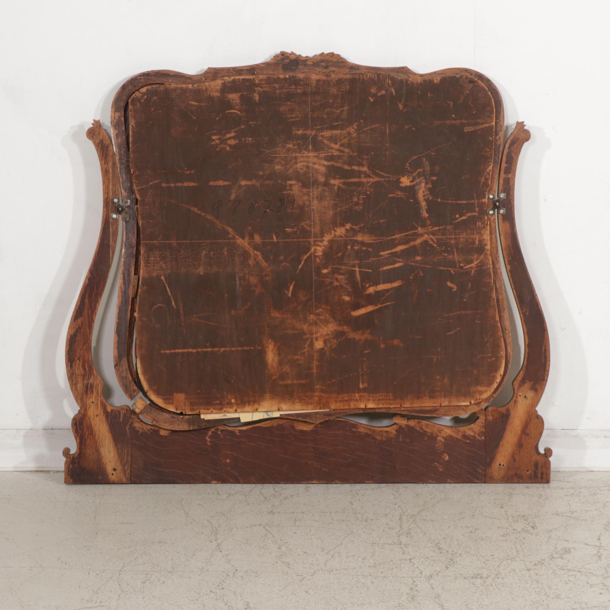 Late Victorian Oak and Ash Chest of Drawers, Dressers and Washstand