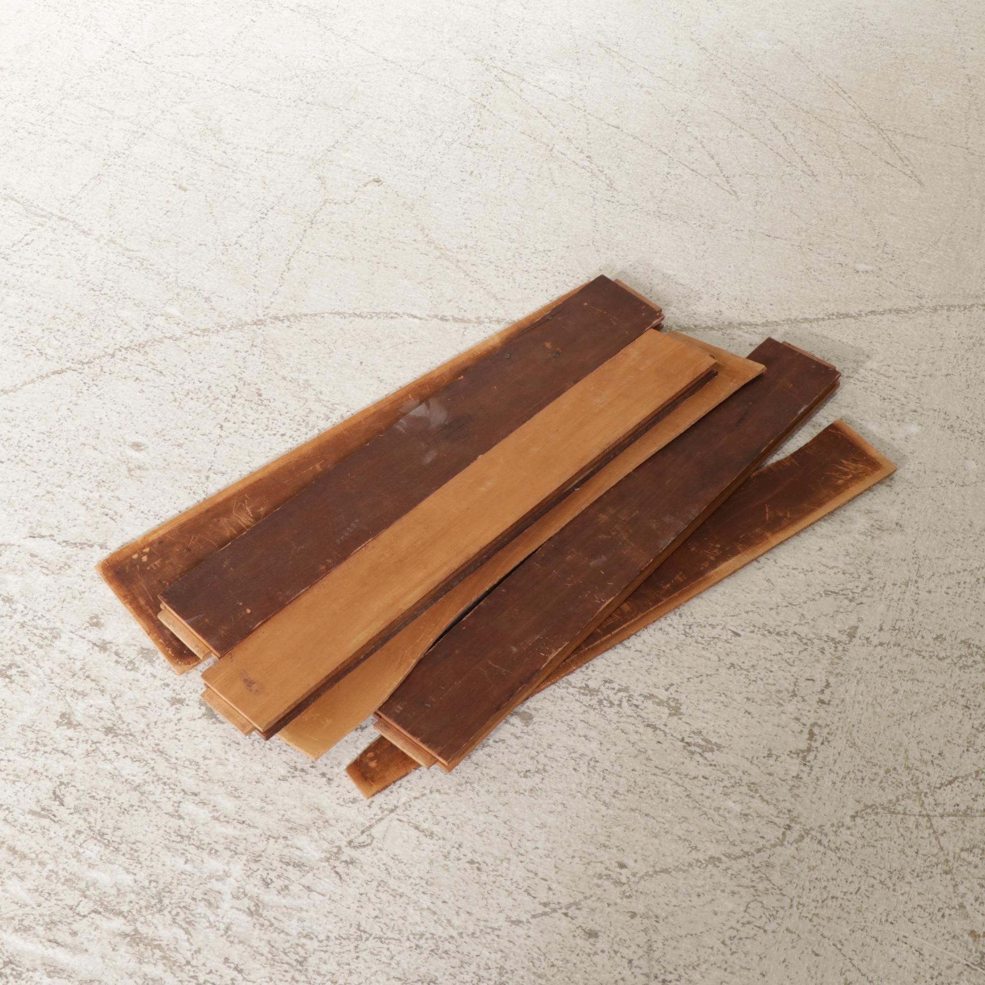 Late Victorian Oak and Ash Chest of Drawers, Dressers and Washstand