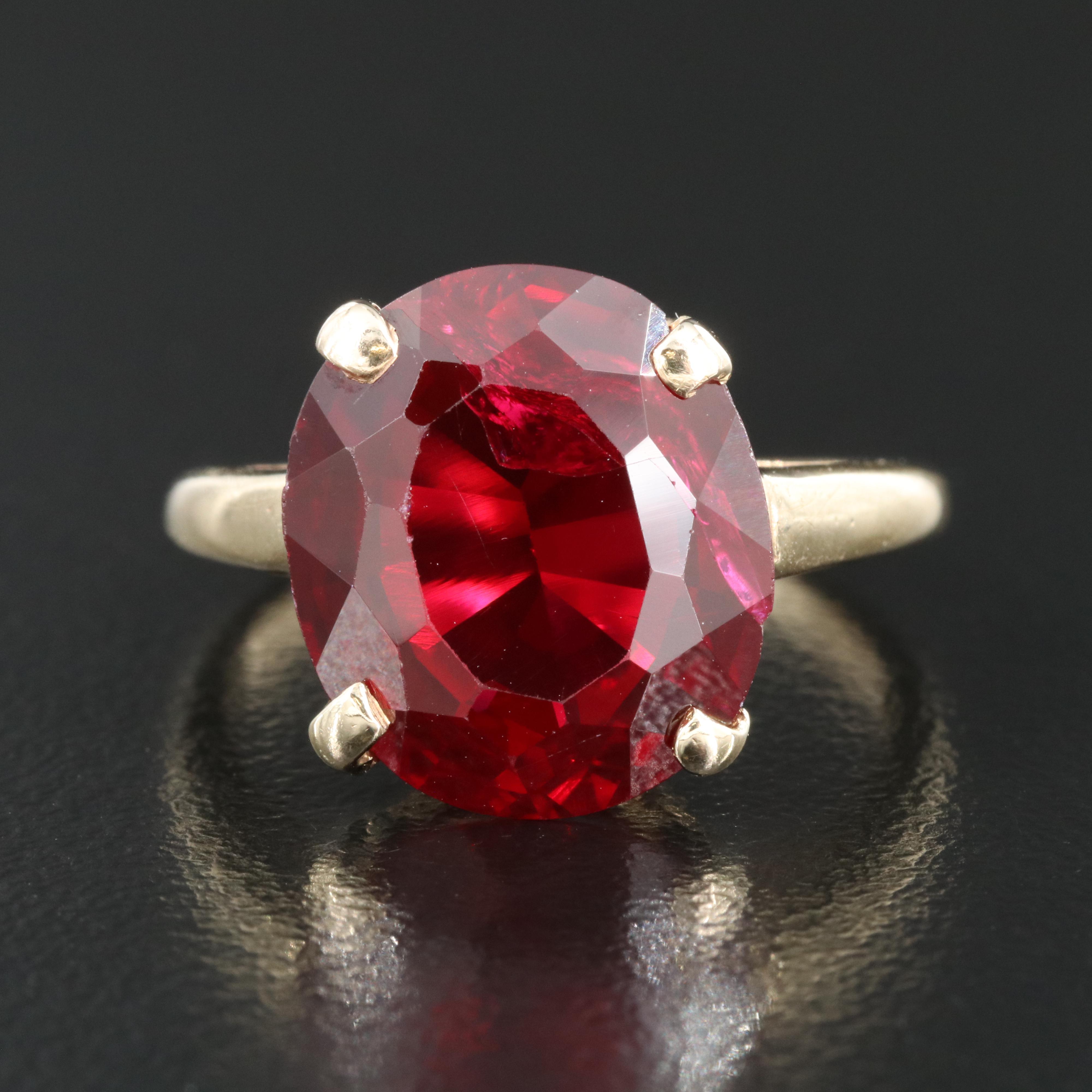 10K Ruby Ring