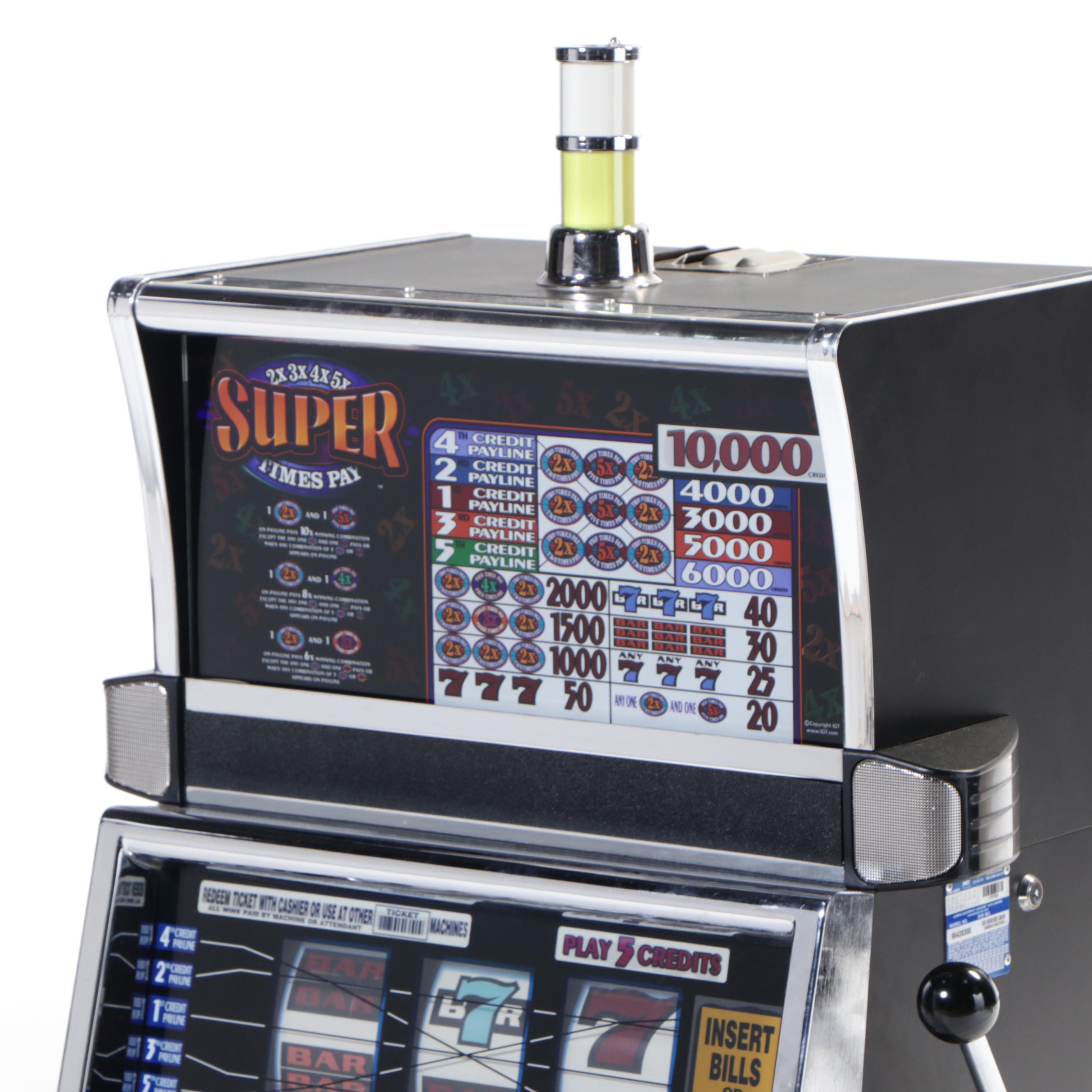 IGT Super Times 7 Bar Slot Machine