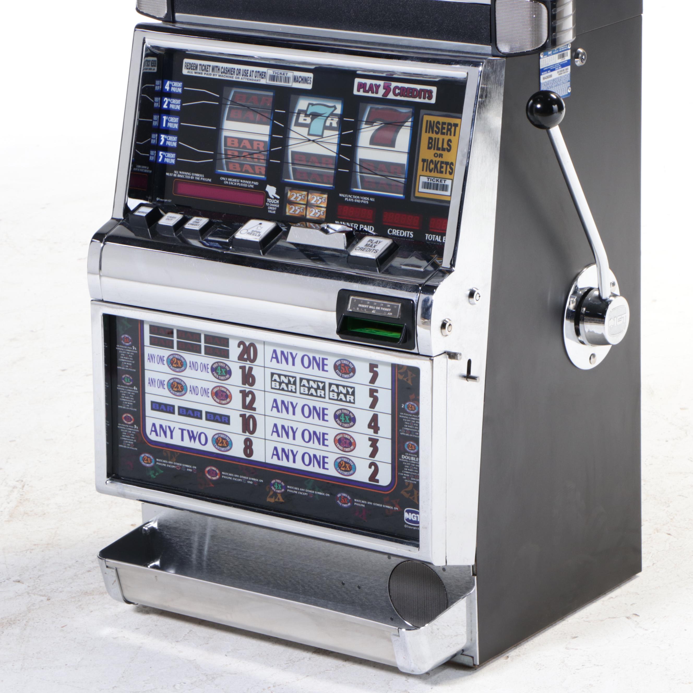 IGT Super Times 7 Bar Slot Machine