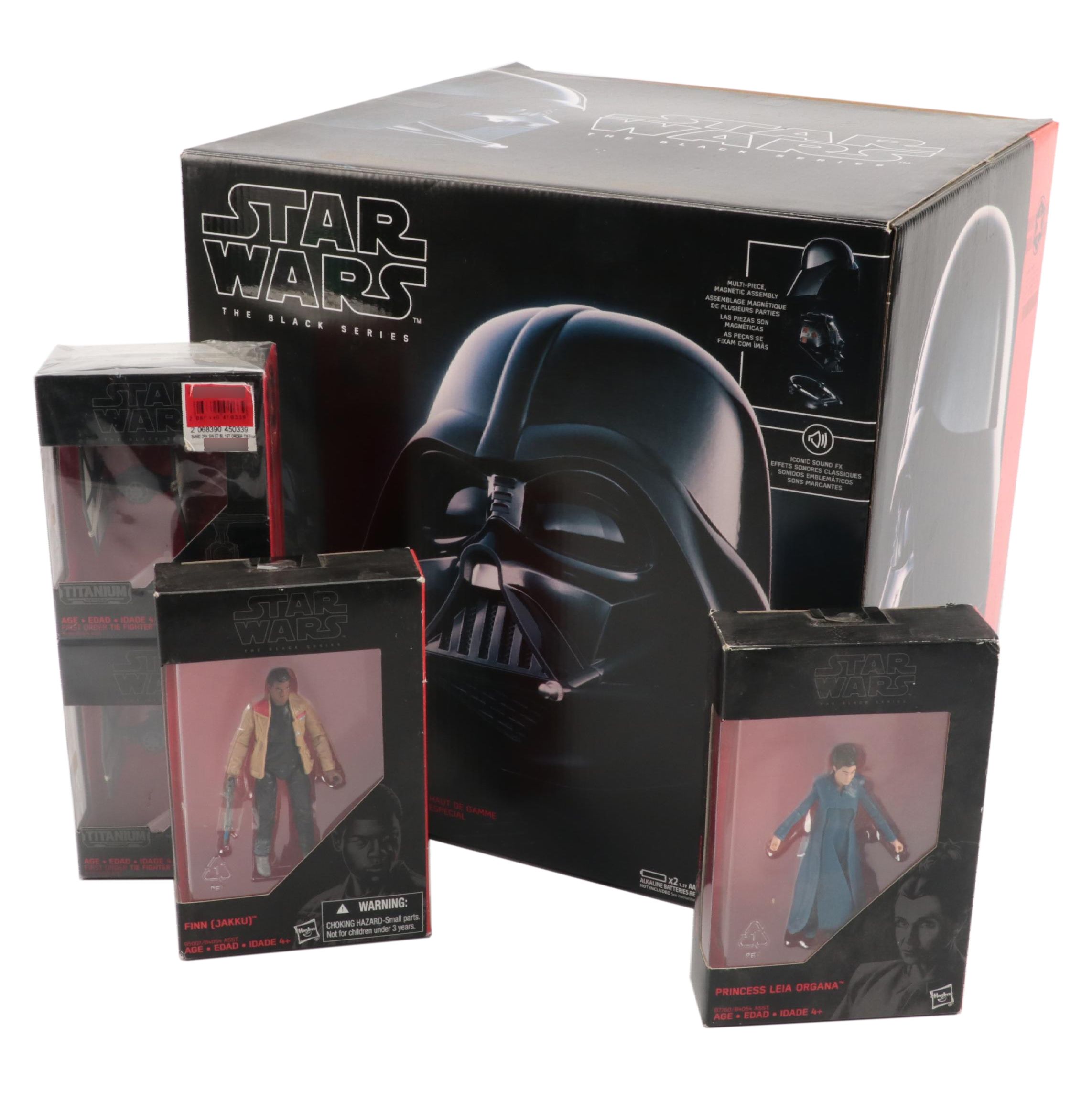 Hasbro Star Wars Darth Vader Electronic Helmet and Action Figures