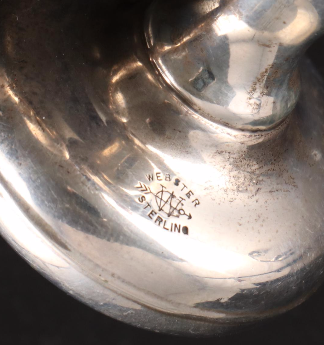 Tiffany & Co. and Other Sterling Silver Baby Rattles and Silver Keepsakes