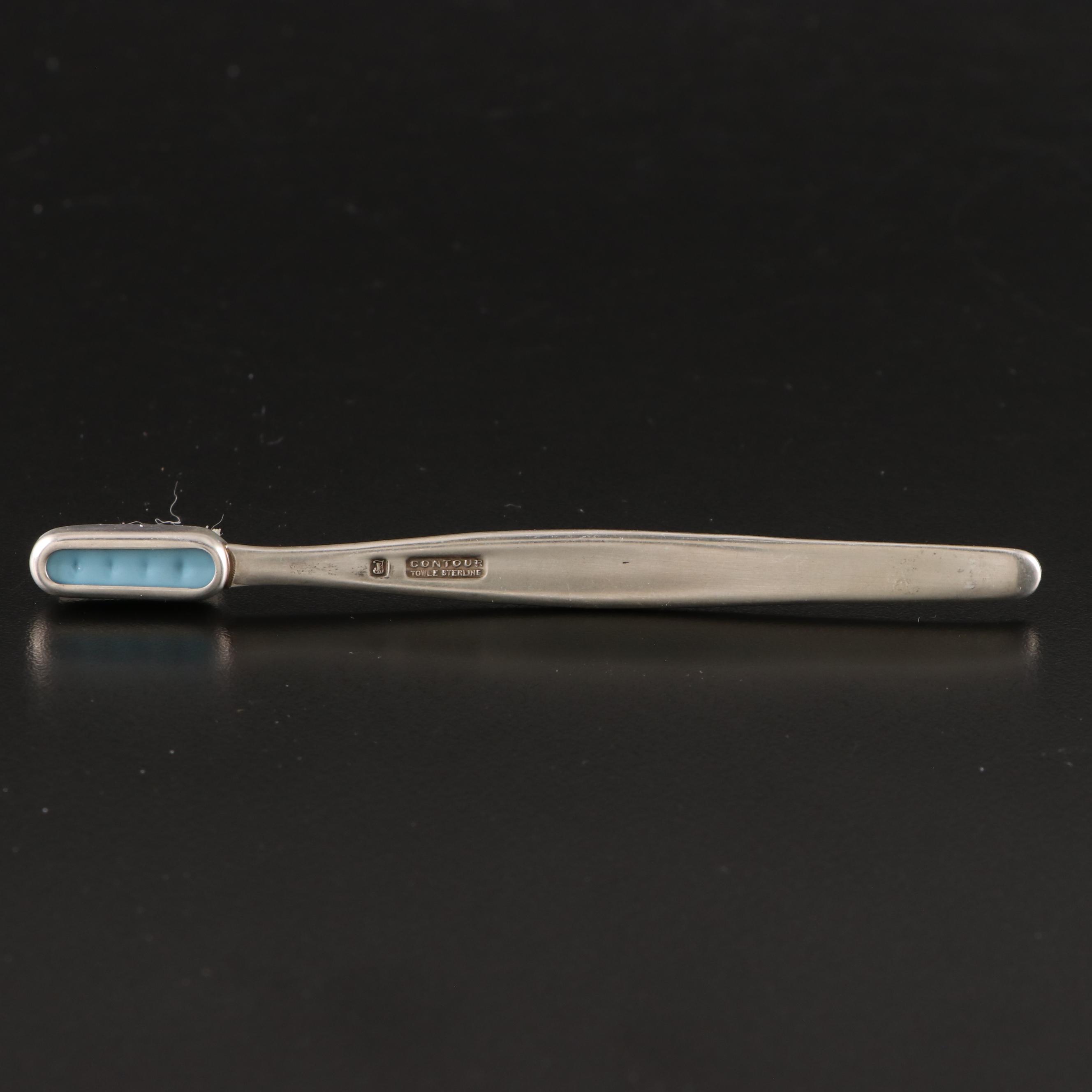 Tiffany & Co. and Other Sterling Silver Baby Rattles and Silver Keepsakes