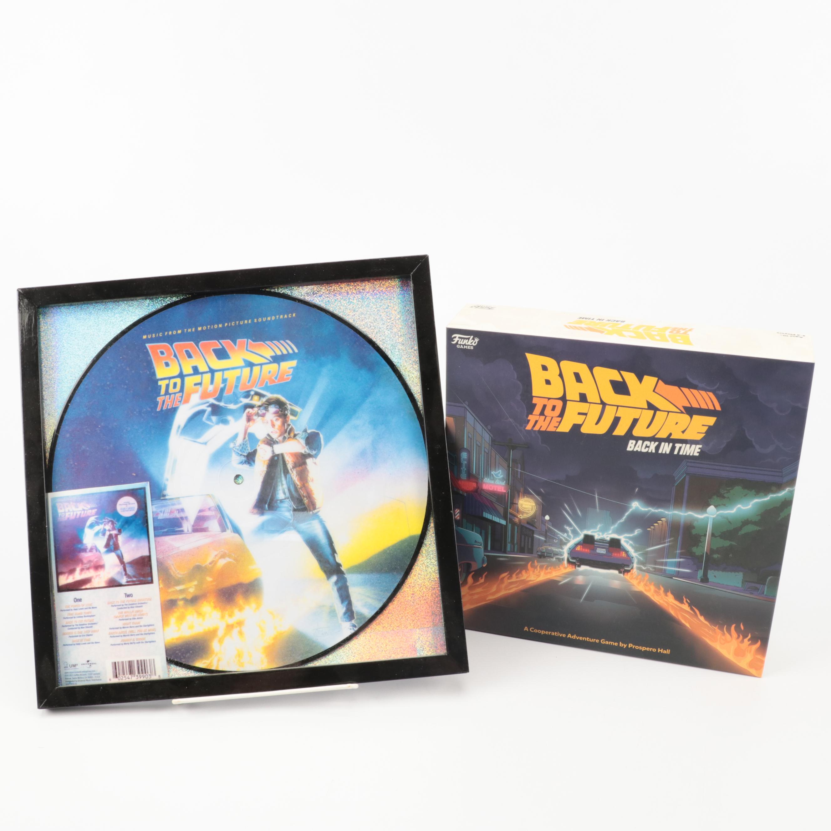 Back to the Future Time Machine Toy Cars with Figurine, Mug and More