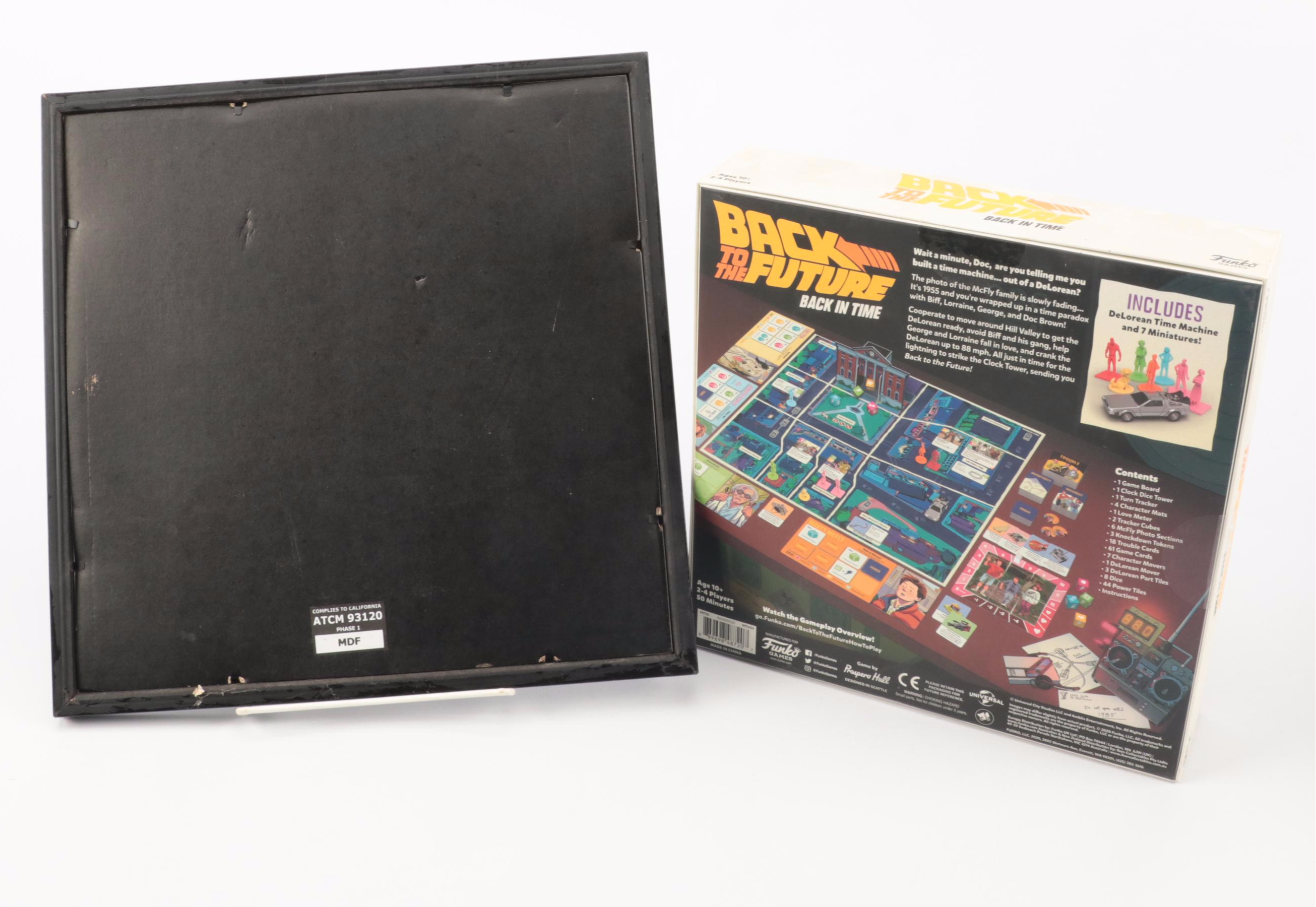 Back to the Future Time Machine Toy Cars with Figurine, Mug and More