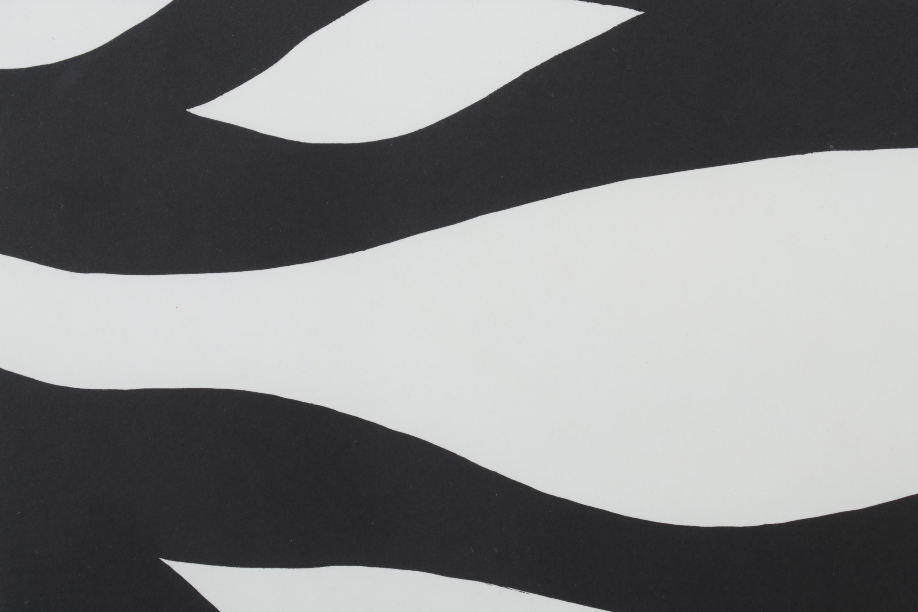 Alexander Calder Double-Page Color Lithograph for "Derrière le Miroir," 1966