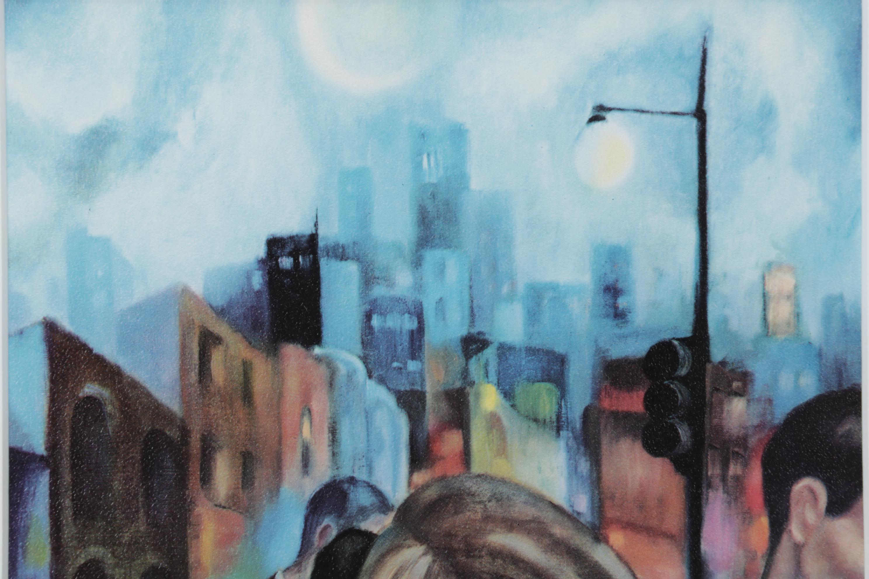 Margaret D. H. Keane Offset Lithograph "Escape," 1964