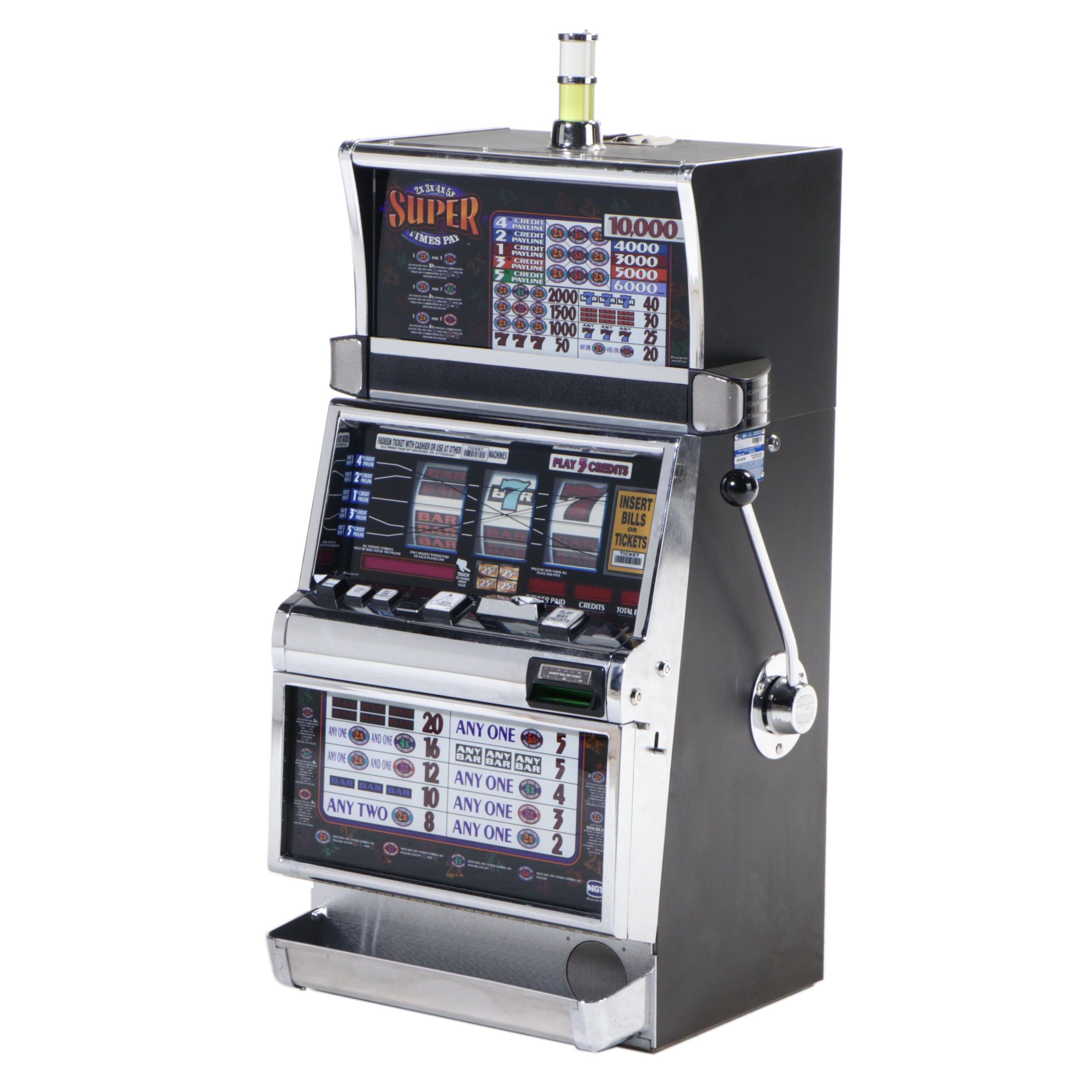 IGT Super Times 7 Bar Slot Machine