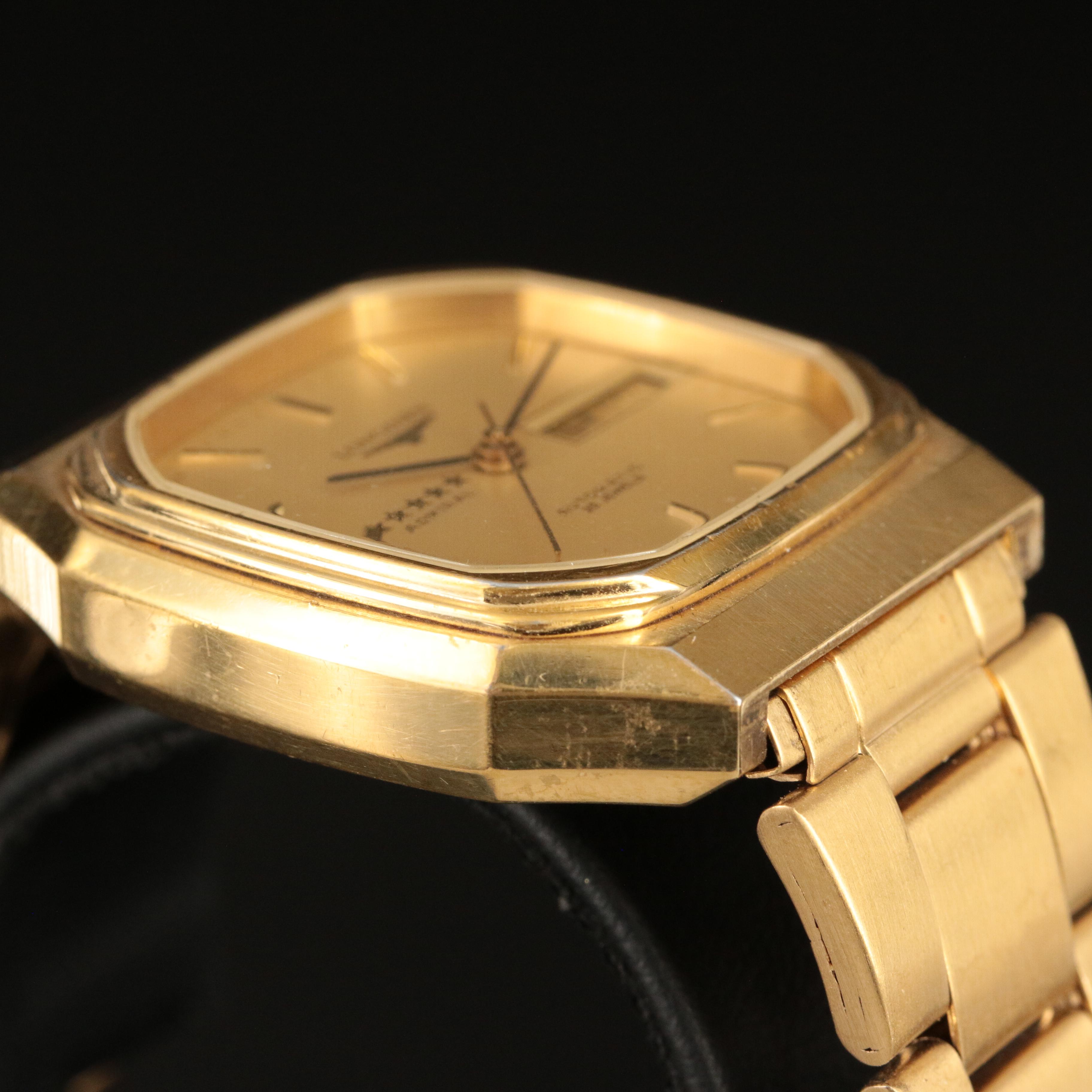 Longines Five Star Admiral Day-Date Automatic Watch