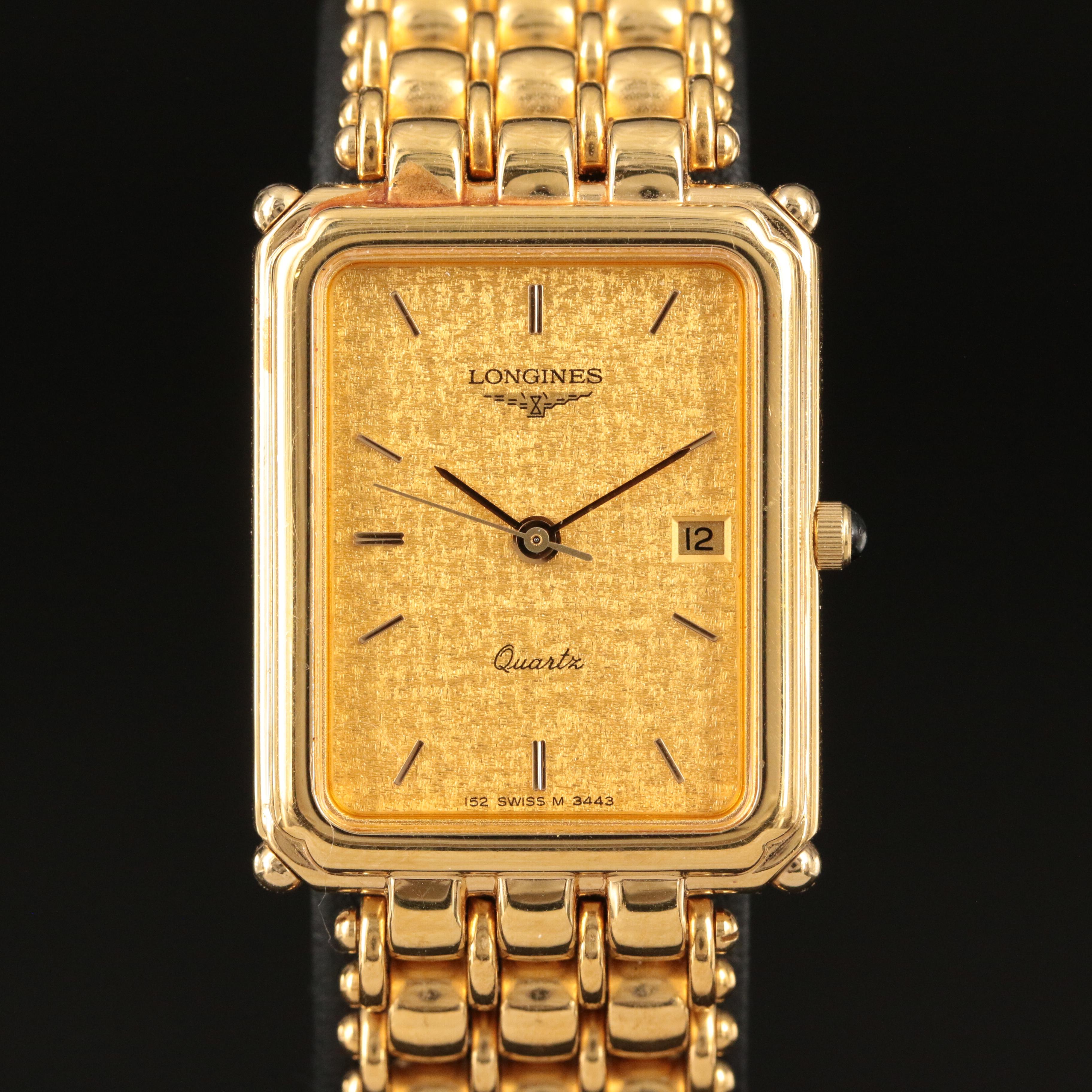 Longines Flagship Date Quartz Watch