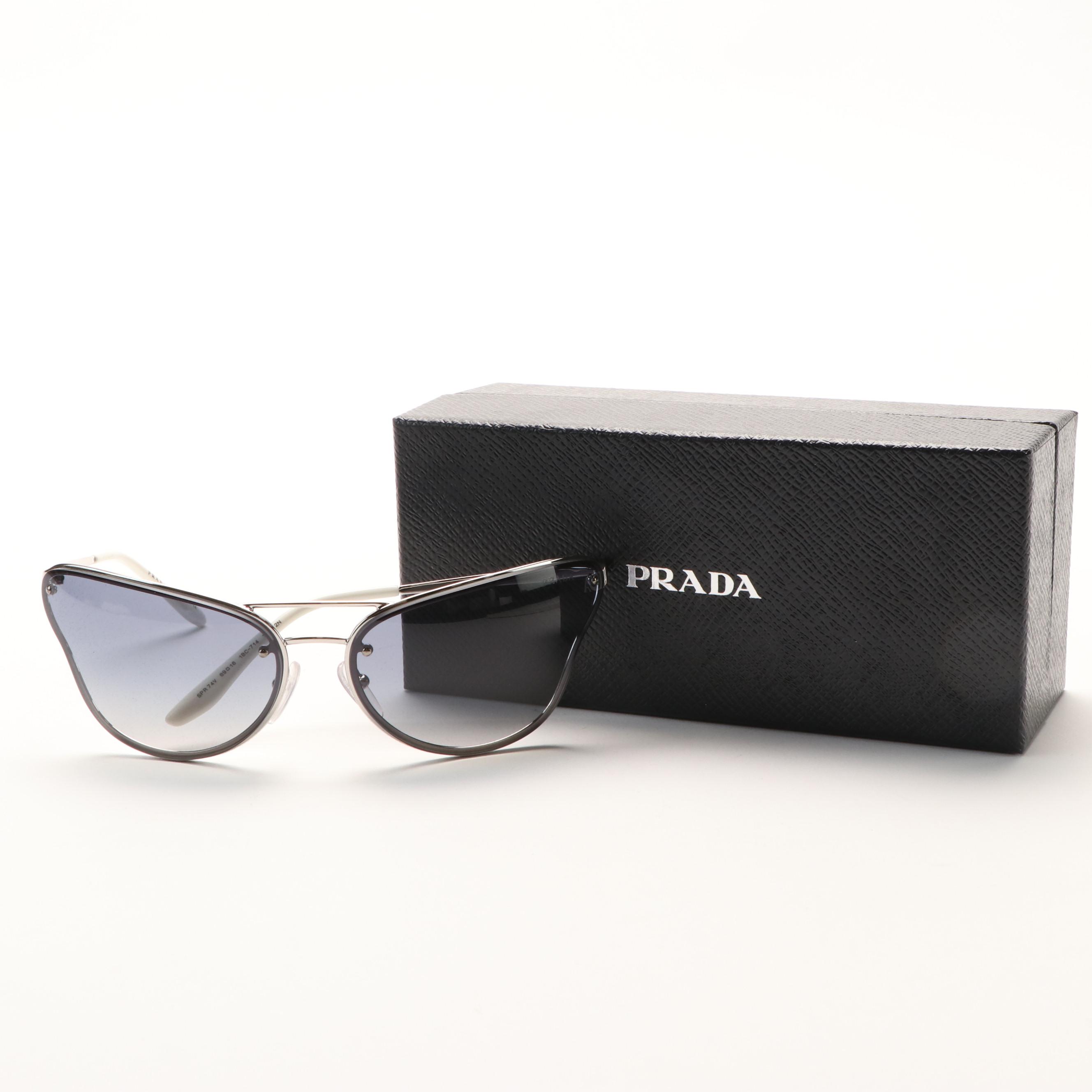 Prada 0PR74VS Butterfly Sunglasses with case and Box