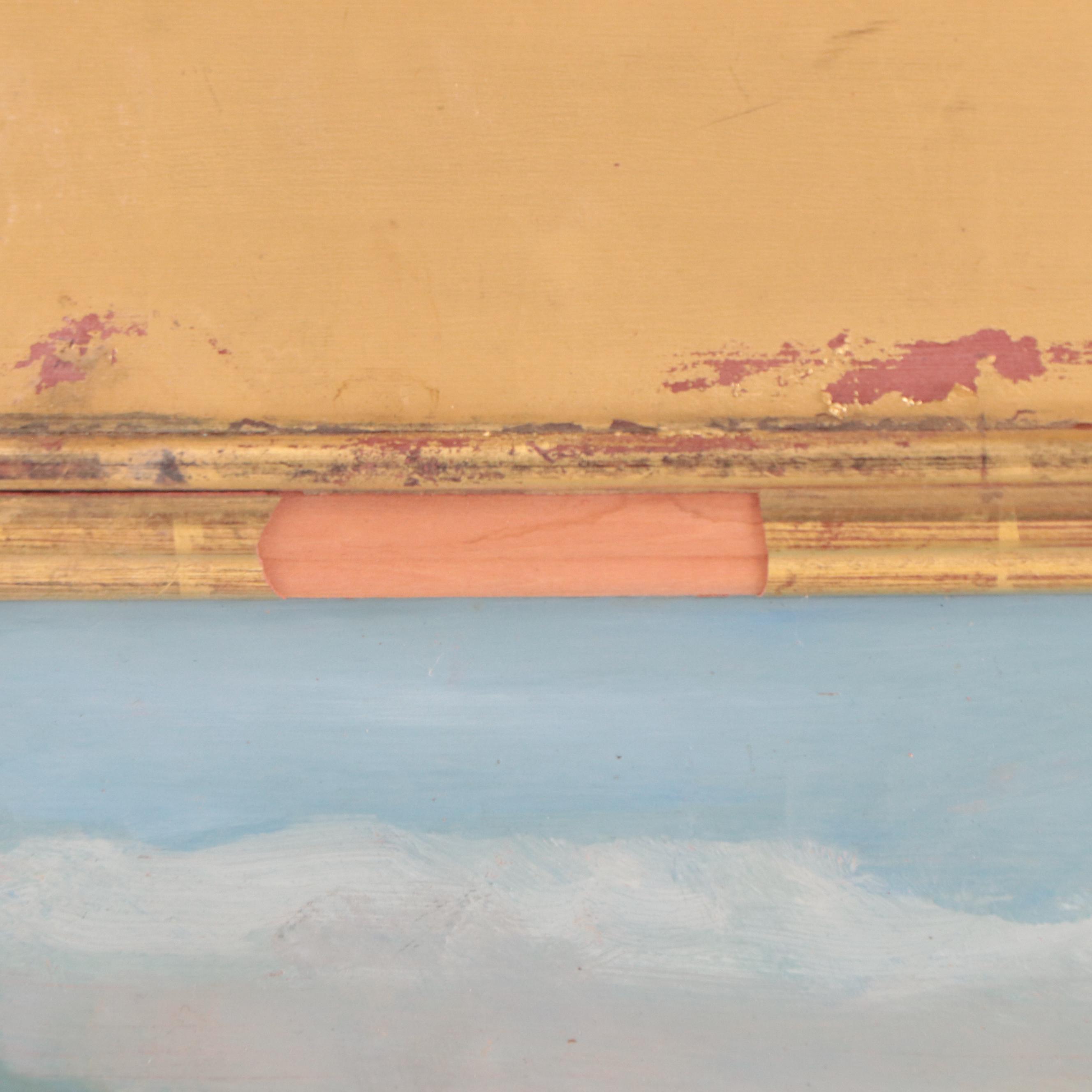 William J. Greenwood Oil Painting "Flat Rock", 1985