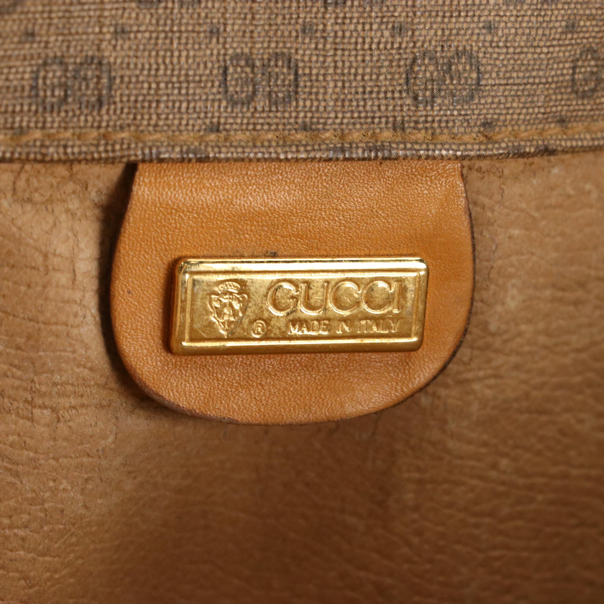 Gucci Zip-Around Wallet in Quilted Coated Canvas annd Leather