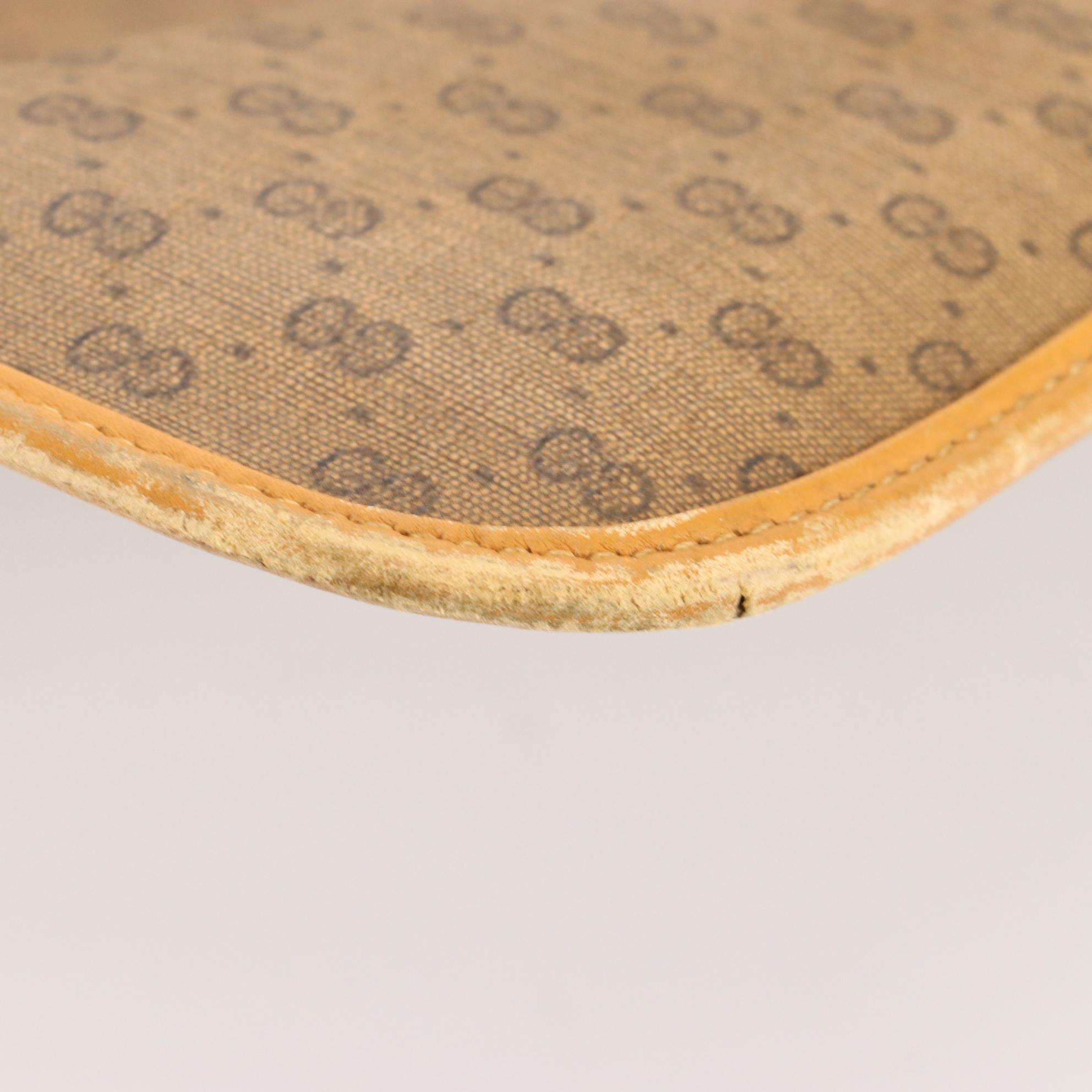 Gucci Zip-Around Wallet in Quilted Coated Canvas annd Leather