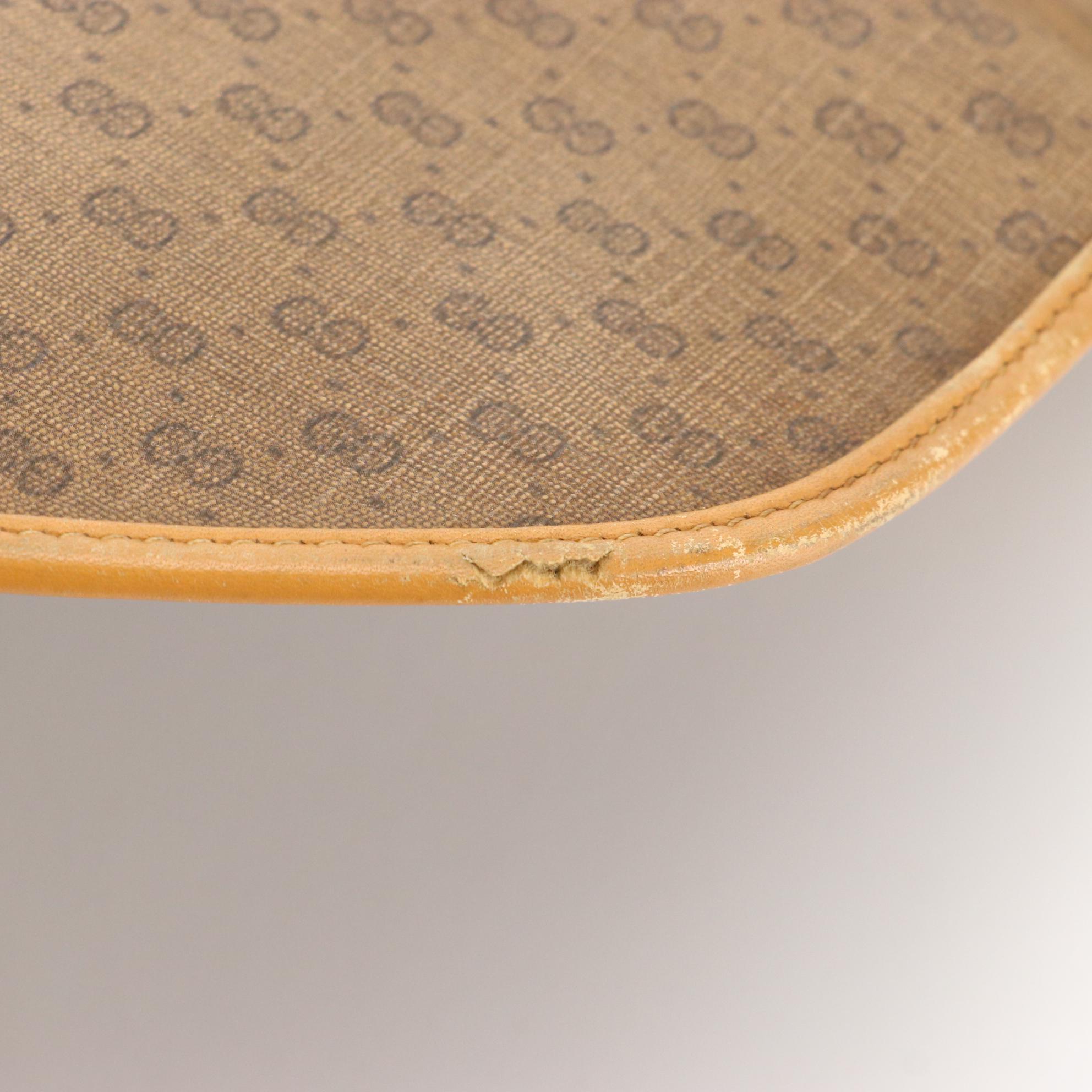 Gucci Zip-Around Wallet in Quilted Coated Canvas annd Leather