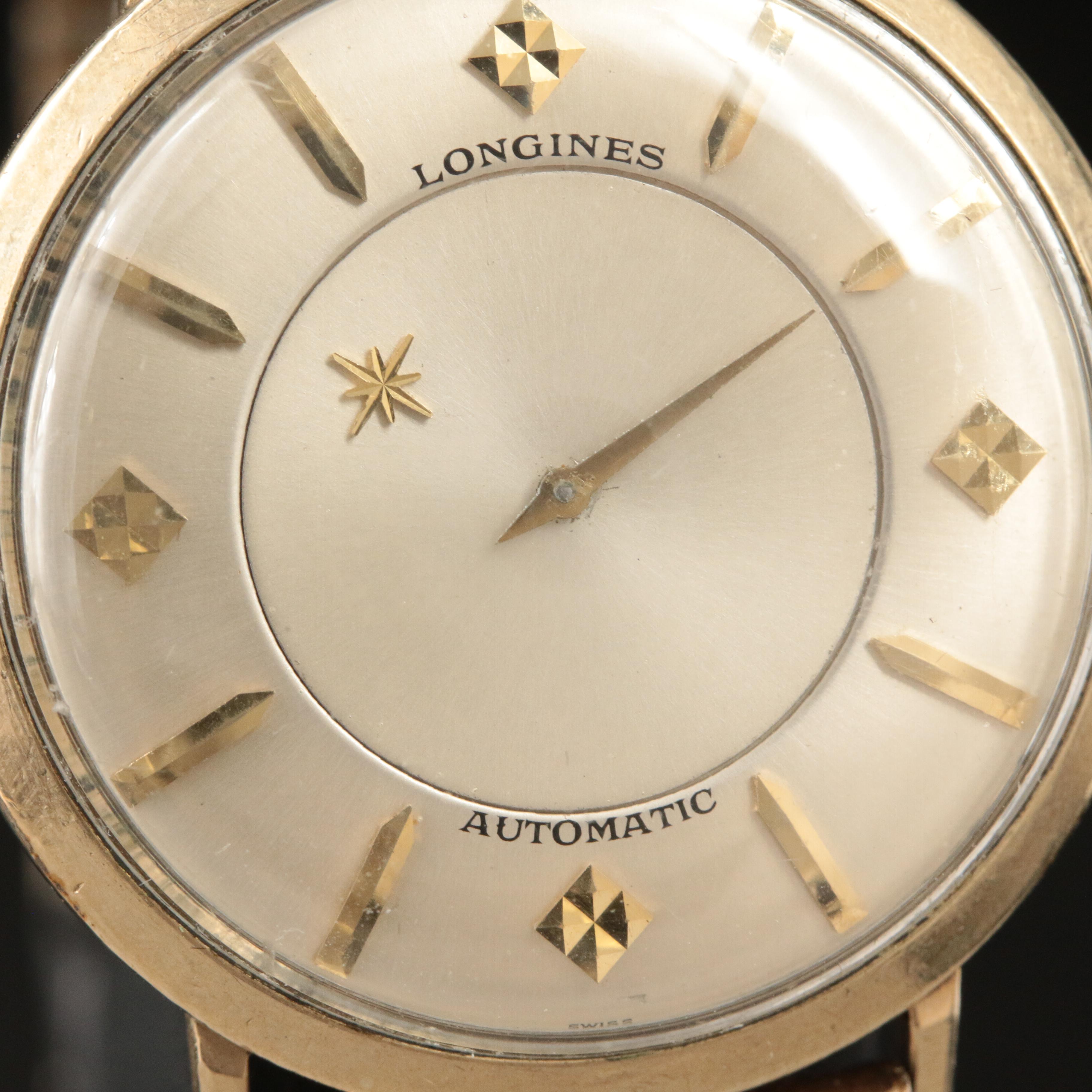 Longines Mystery Dial Gold-Filled Automatic Watch