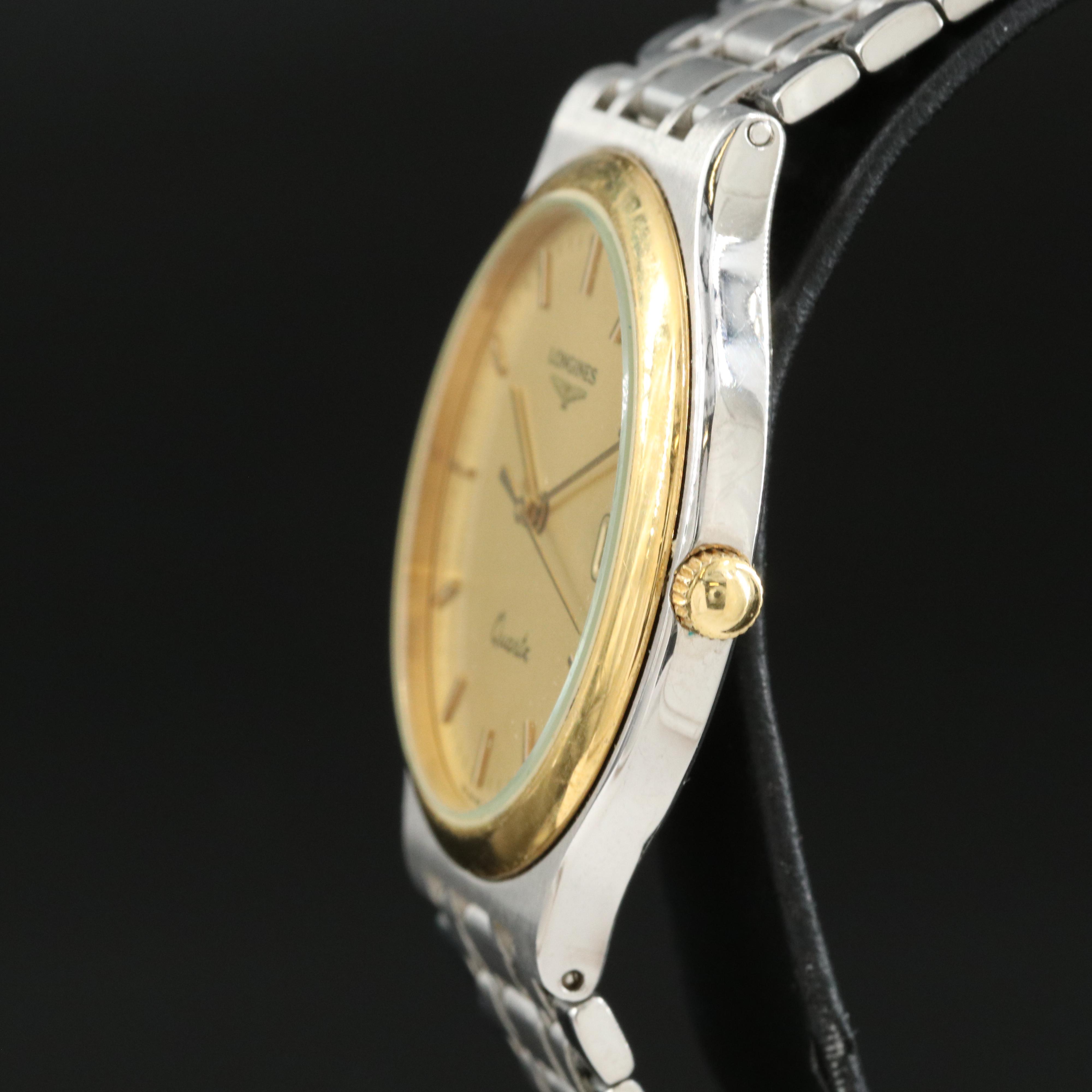 Longines Flagship Quartz with Date Watch