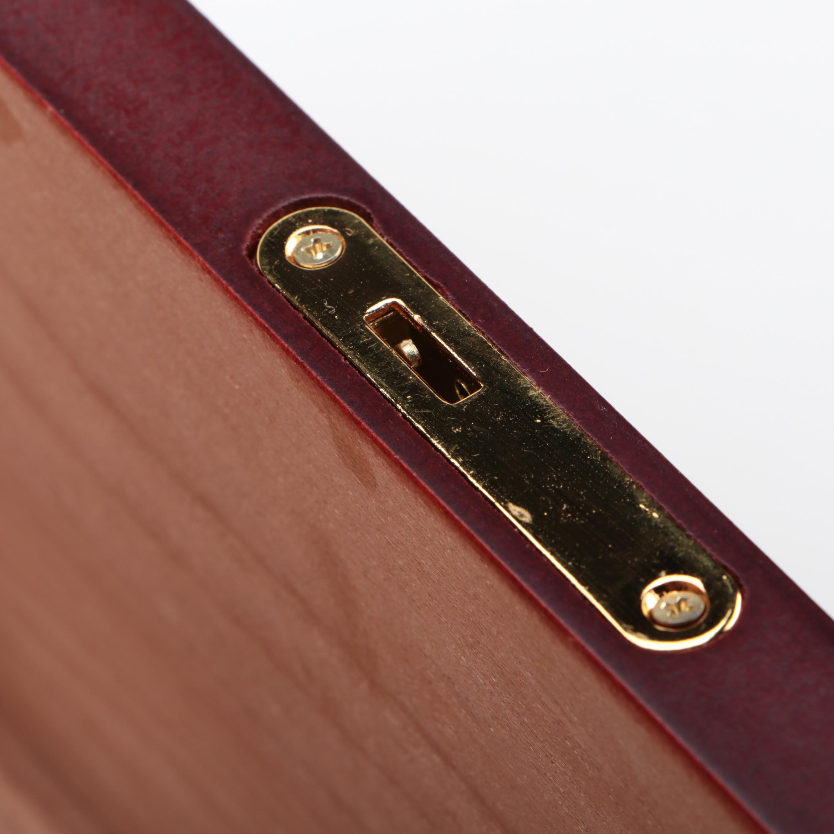 Wooden Cigar Humidor with Key and More