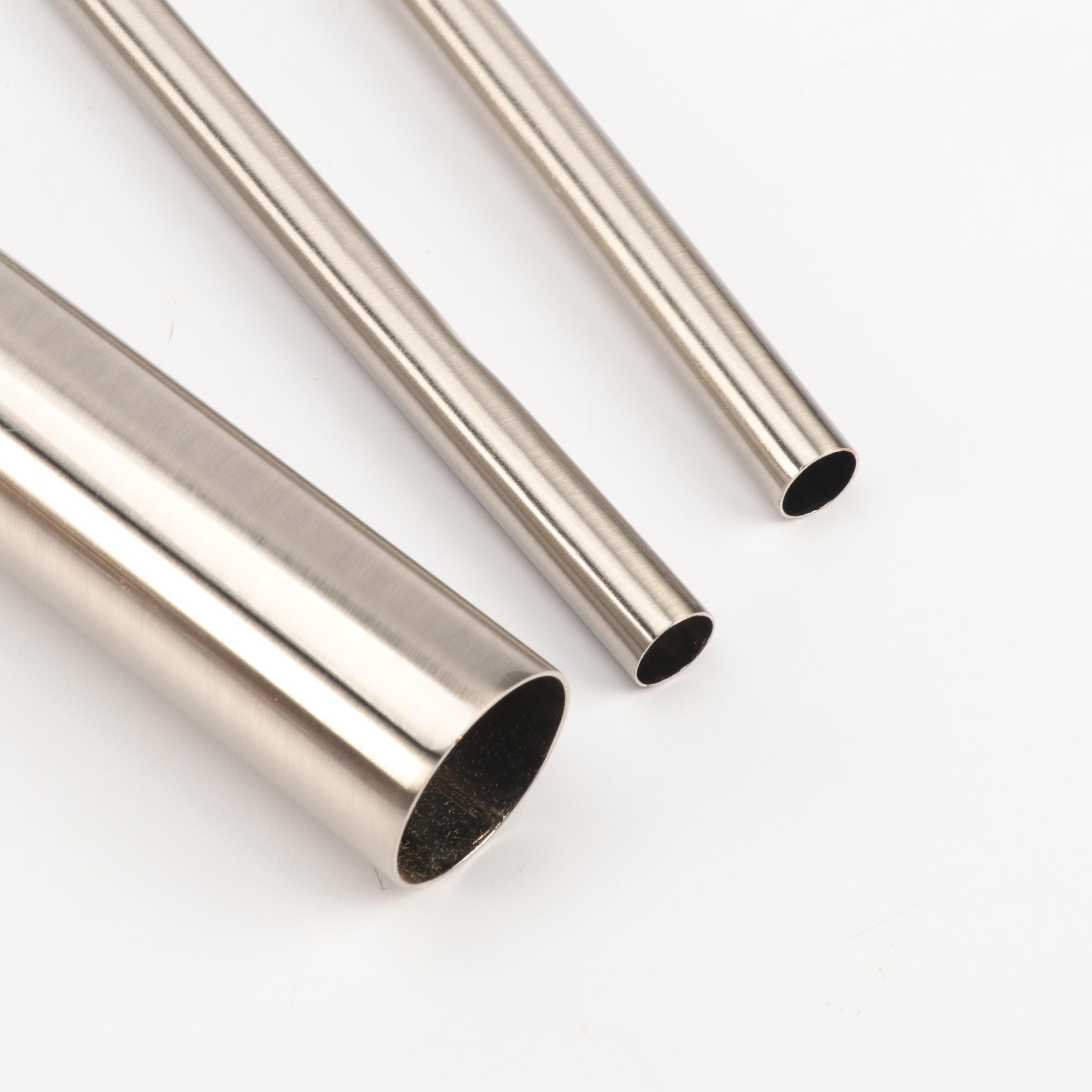 Bathroom Trim Kit with Extra Long P-Trap for 1/2" Copper Pipe in Brushed Nickel