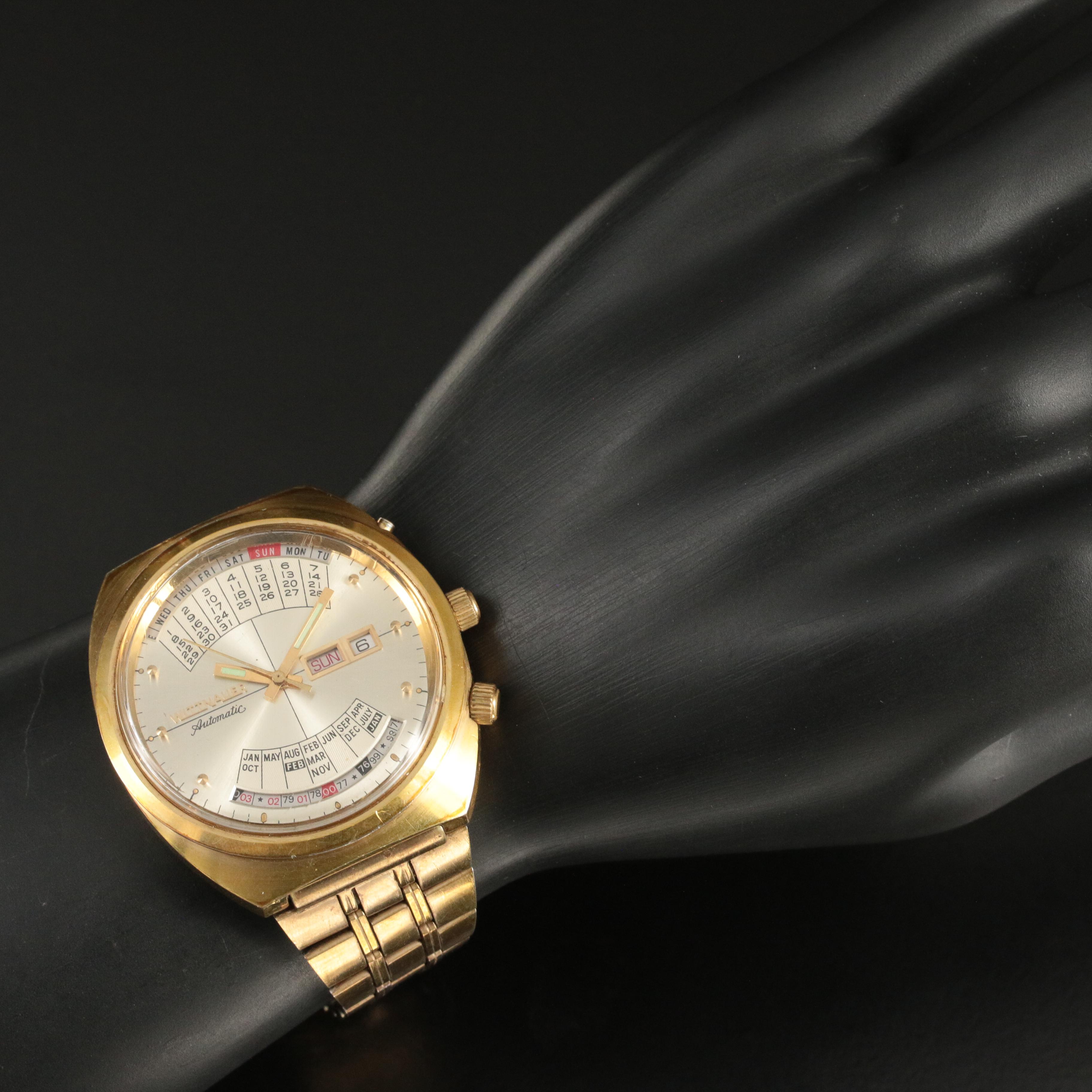 Vintage Wittnauer "Time Machine" Perpetual Calendar Automatic